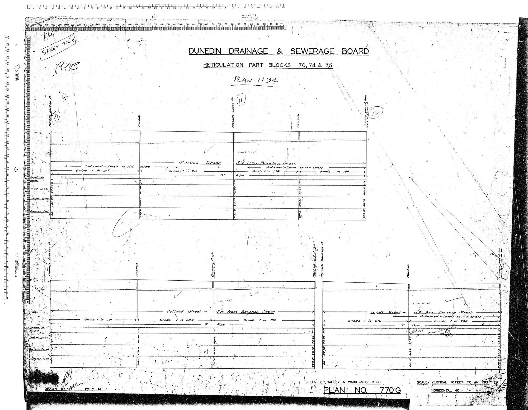RETICULATION PART BLOCKS 70, 74 &amp; 75