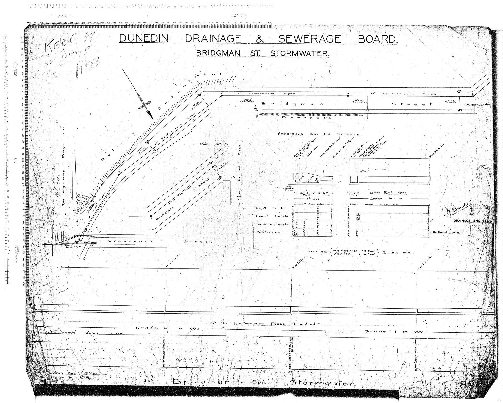 BRIDGMAN ST. STORMWATER