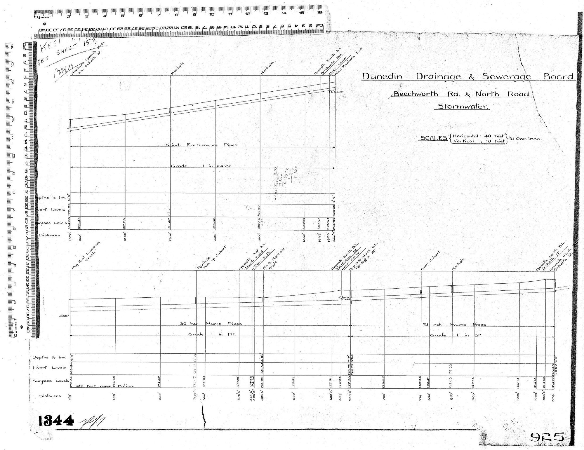 BEECHWORTH ROAD &amp; NORTH ROAD STORMWATER