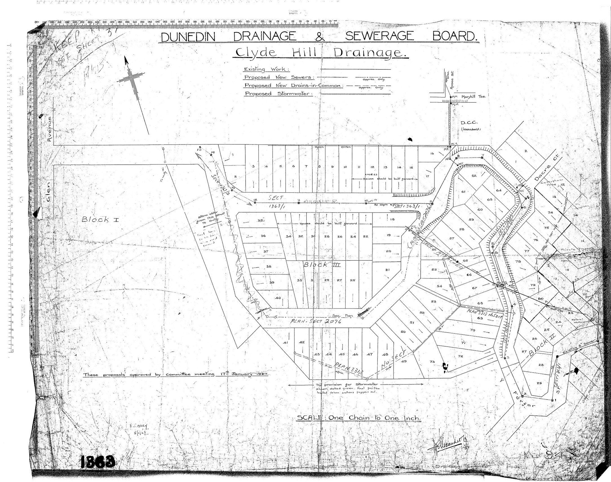 CLYDE HILL DRAINAGE