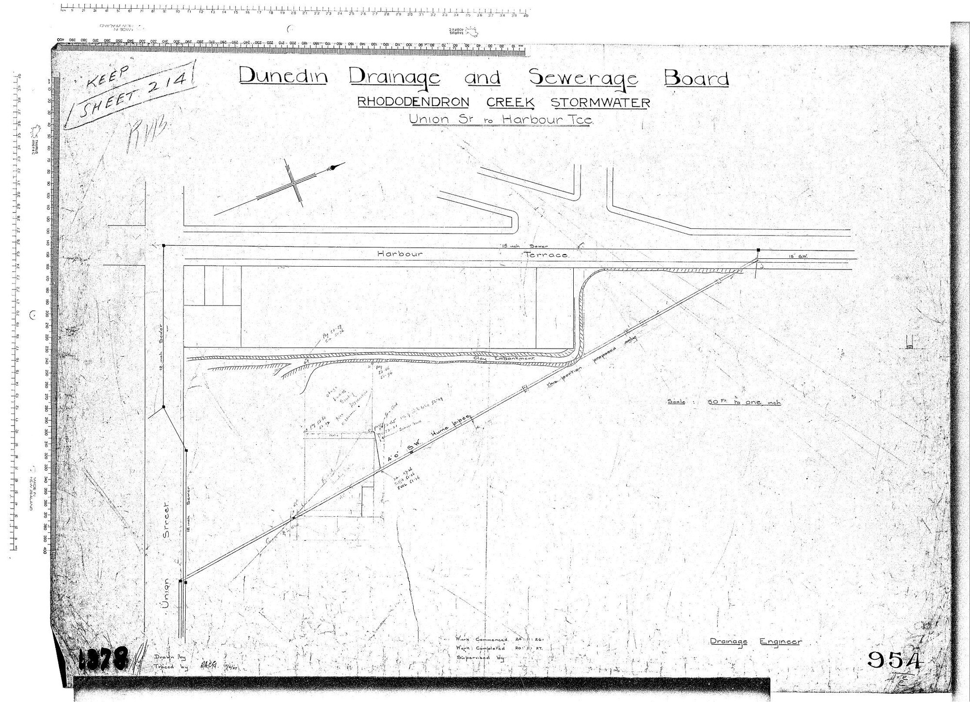 ROHODODENDRON CREEK STORMWATER - UNION ST TO HARBOUR TCC