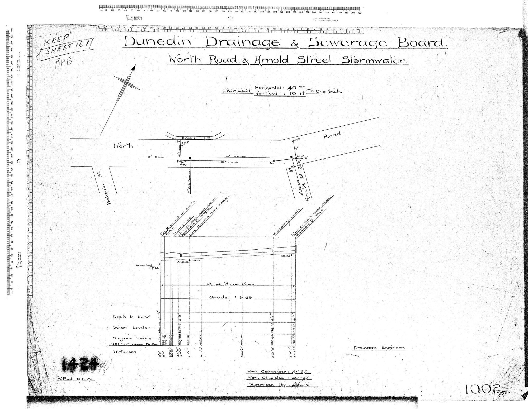 NORTH ROAD &amp; ARNOLD STREET STORMWATER