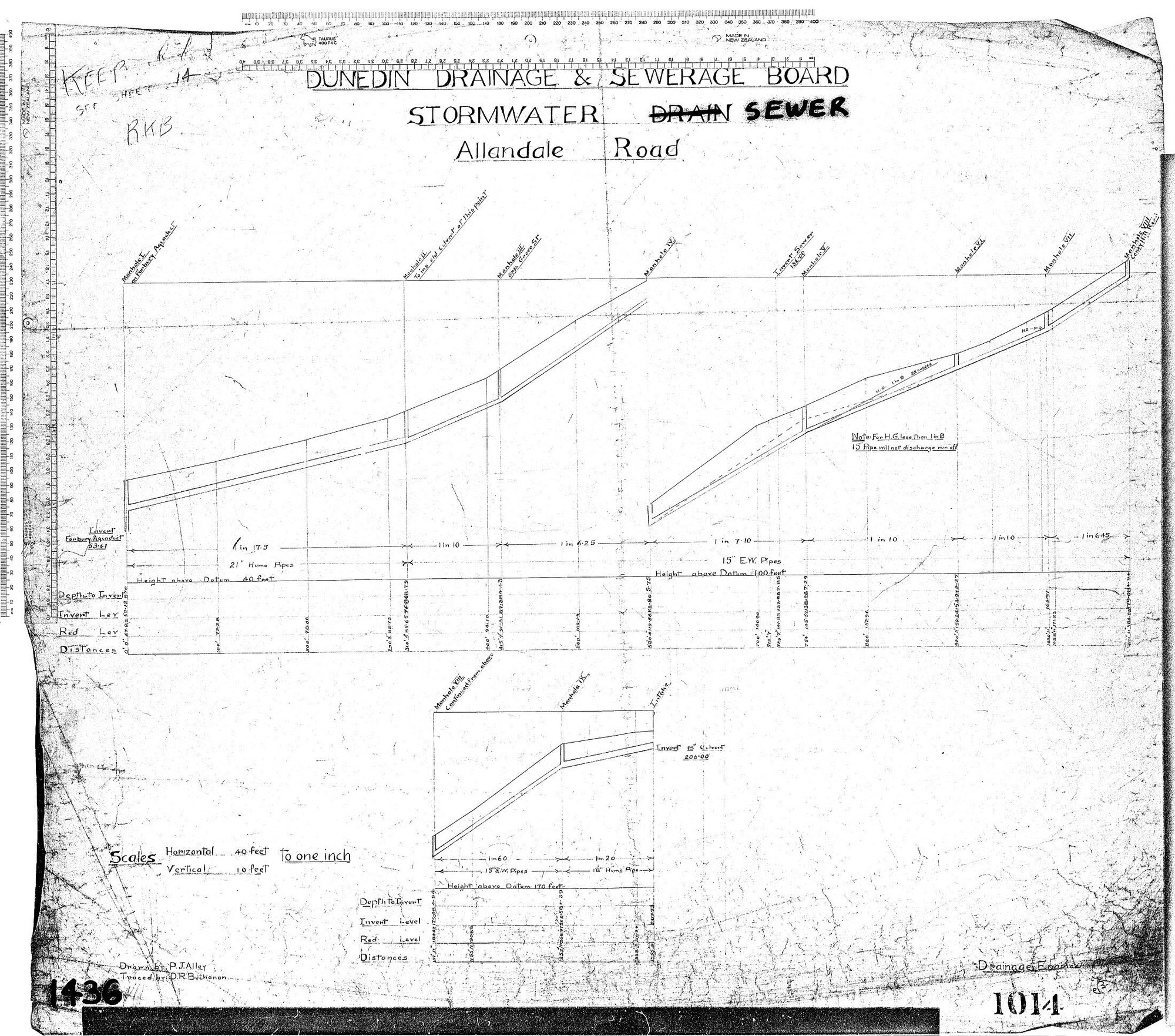 STORMWATER SEWER ALLANDALE ROAD