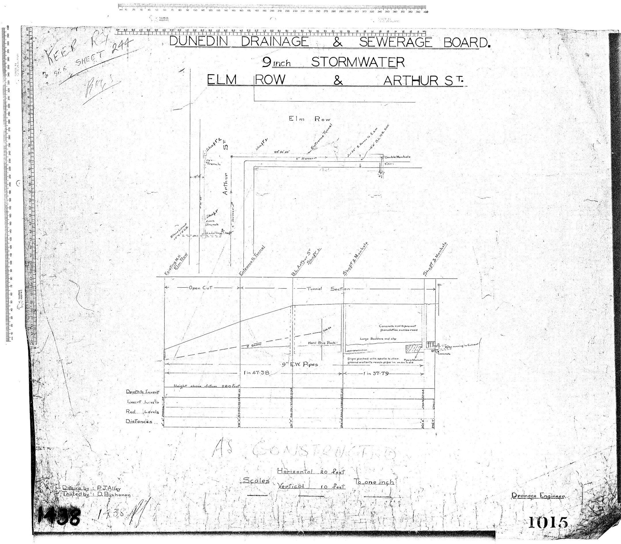9" STORMWATER ELM ROW &amp; ARTHUR ST