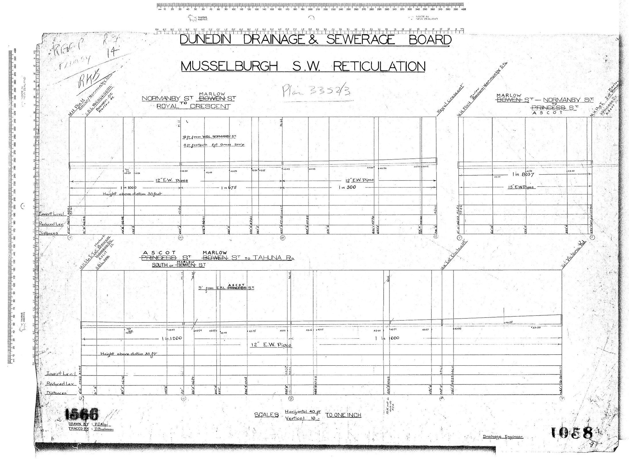 MUSSELBURGH S.W. RETICULATION
