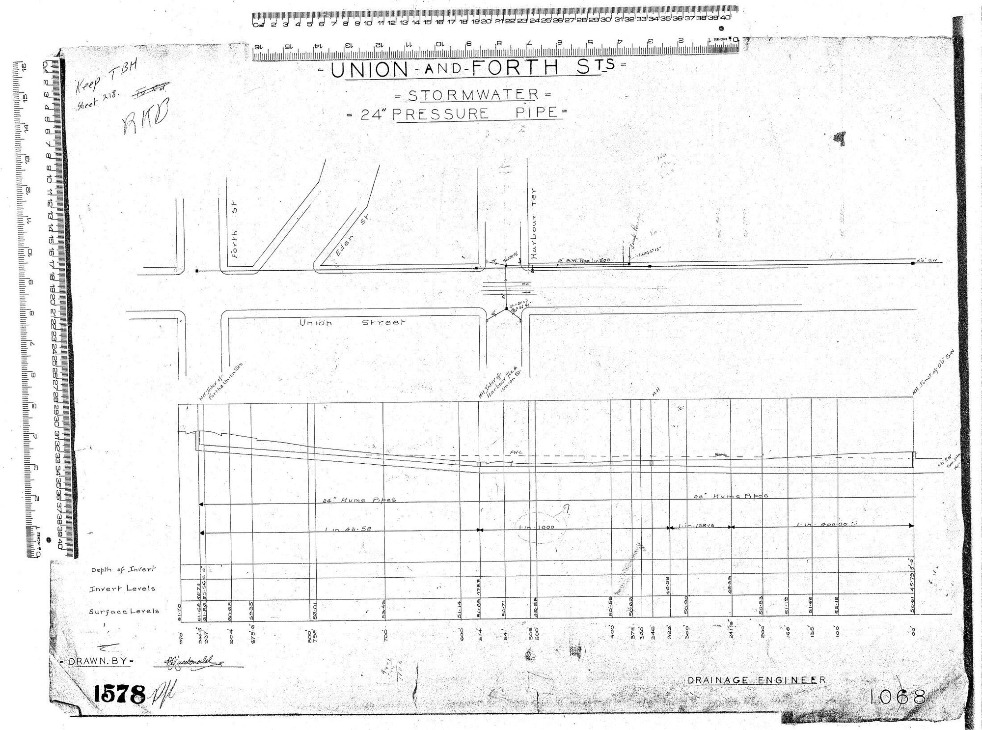 STORMWATER - 24" PRESSURE PIPE