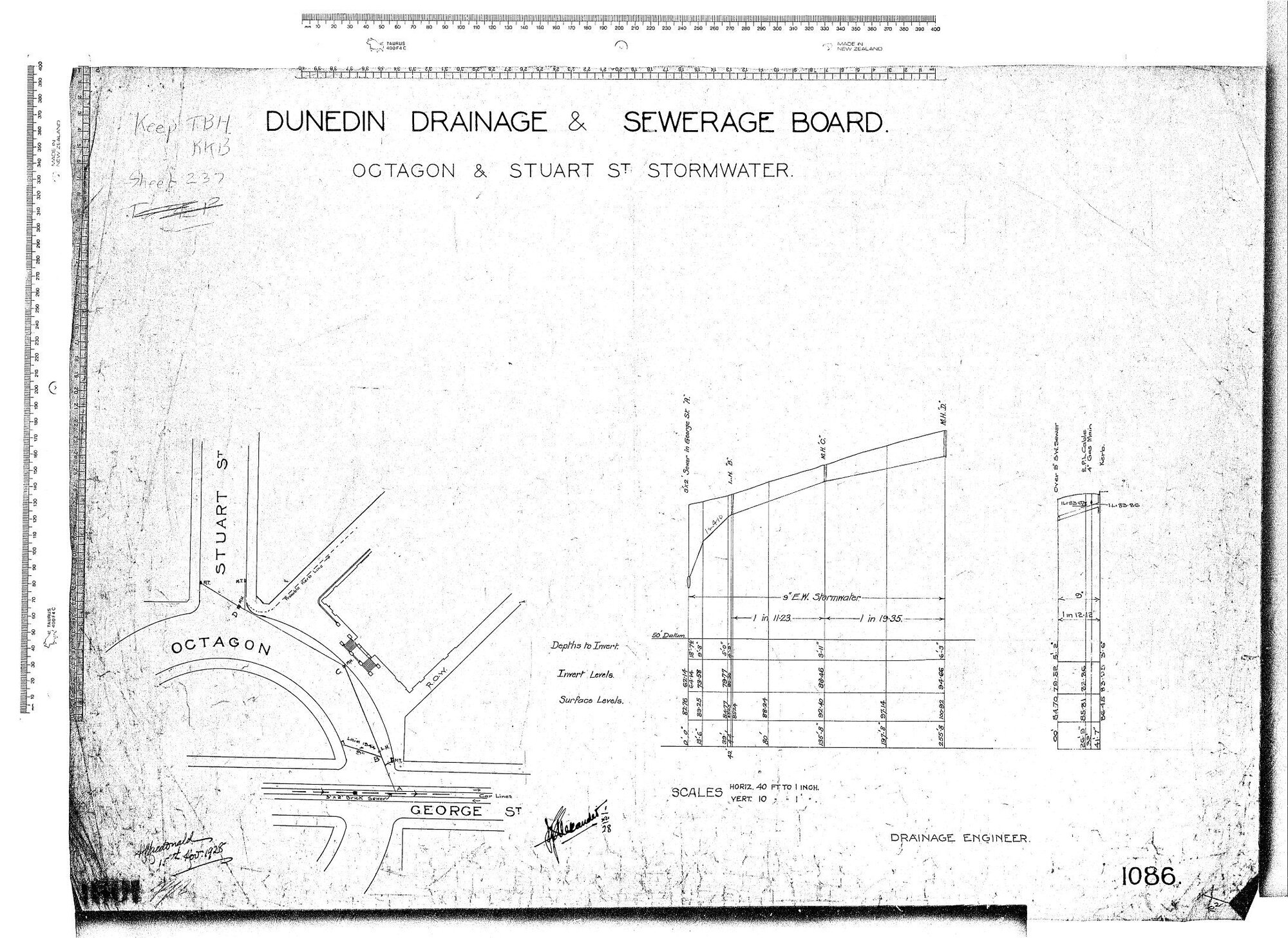 OCTAGON &amp; STUART ST STORMWATER