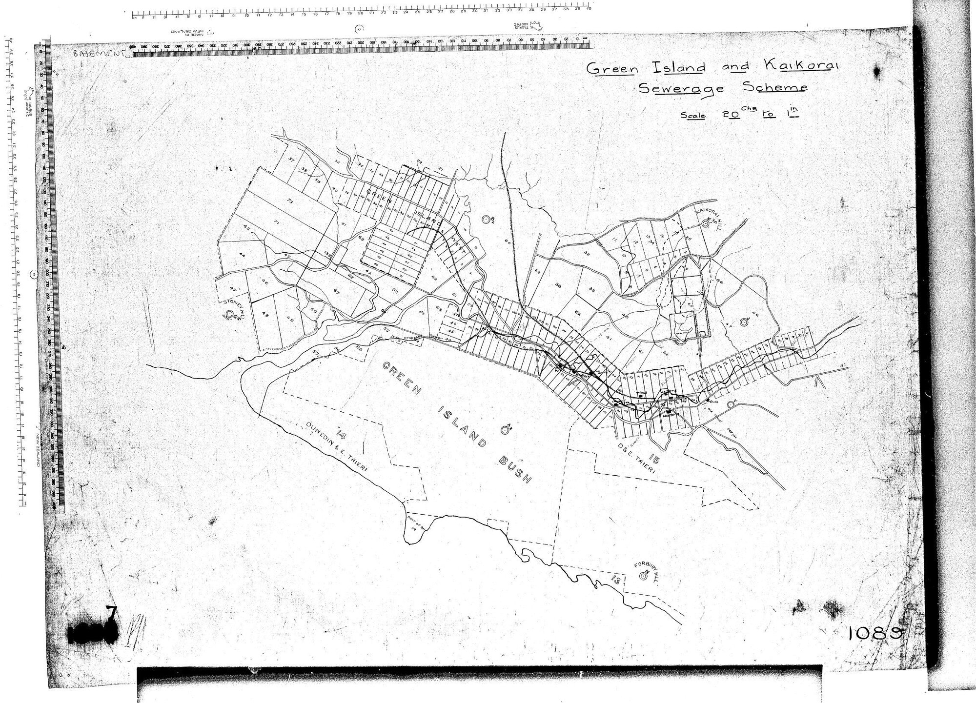 GREEN ISLAND AND KAIKORAI SEWERAGE SCHEME