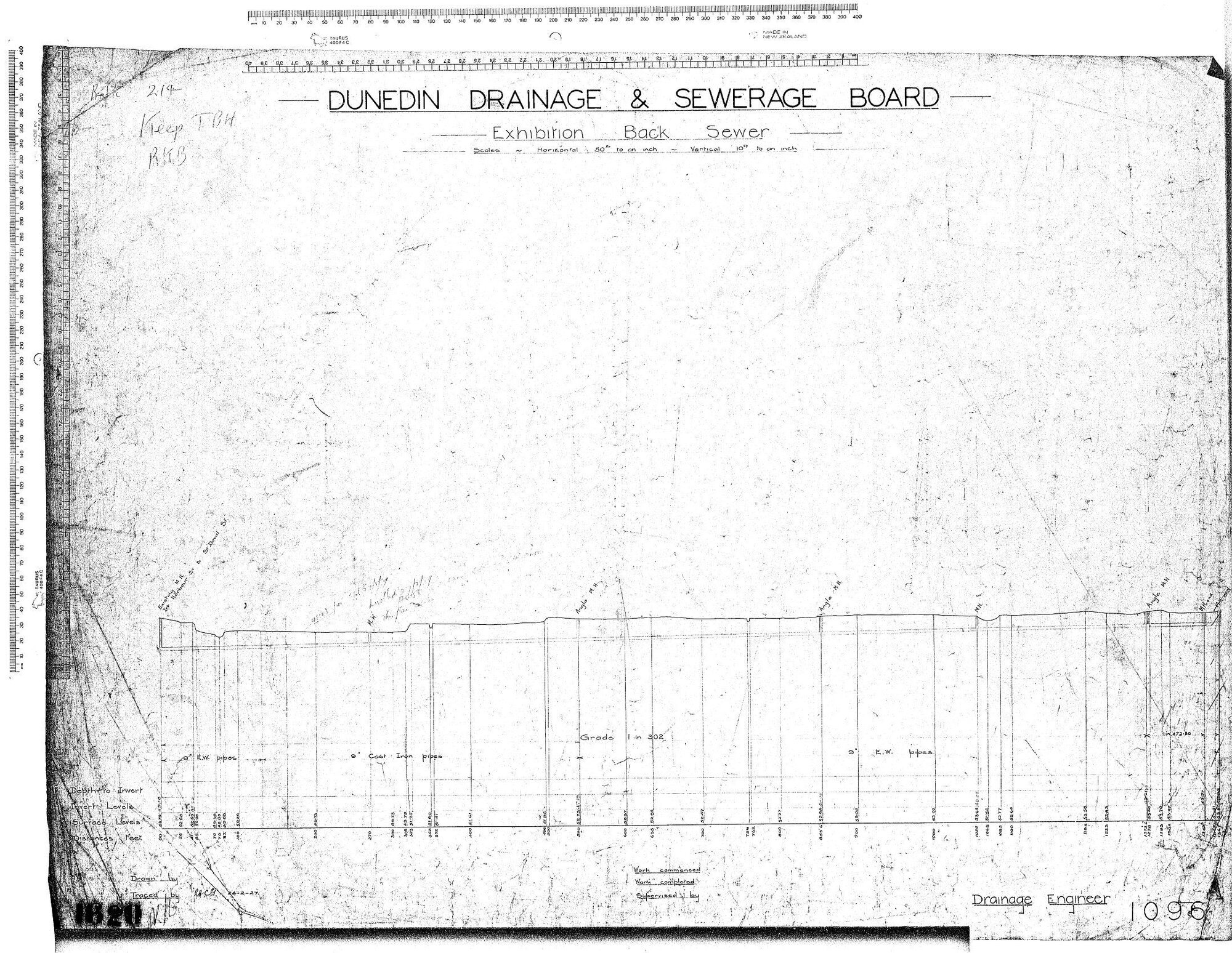 EXHIBITION BACK SEWER