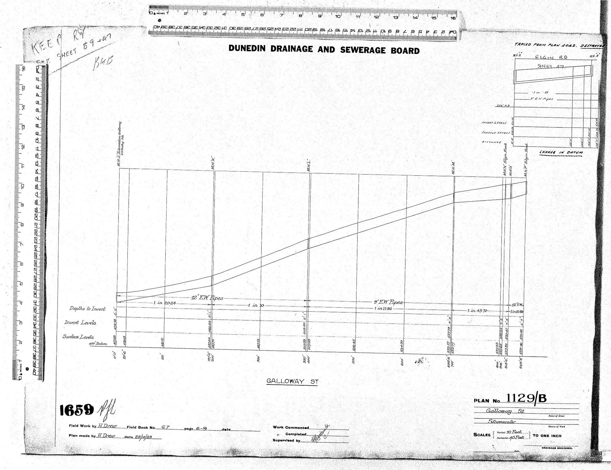 GALLOWAY ST.  STORMWATER