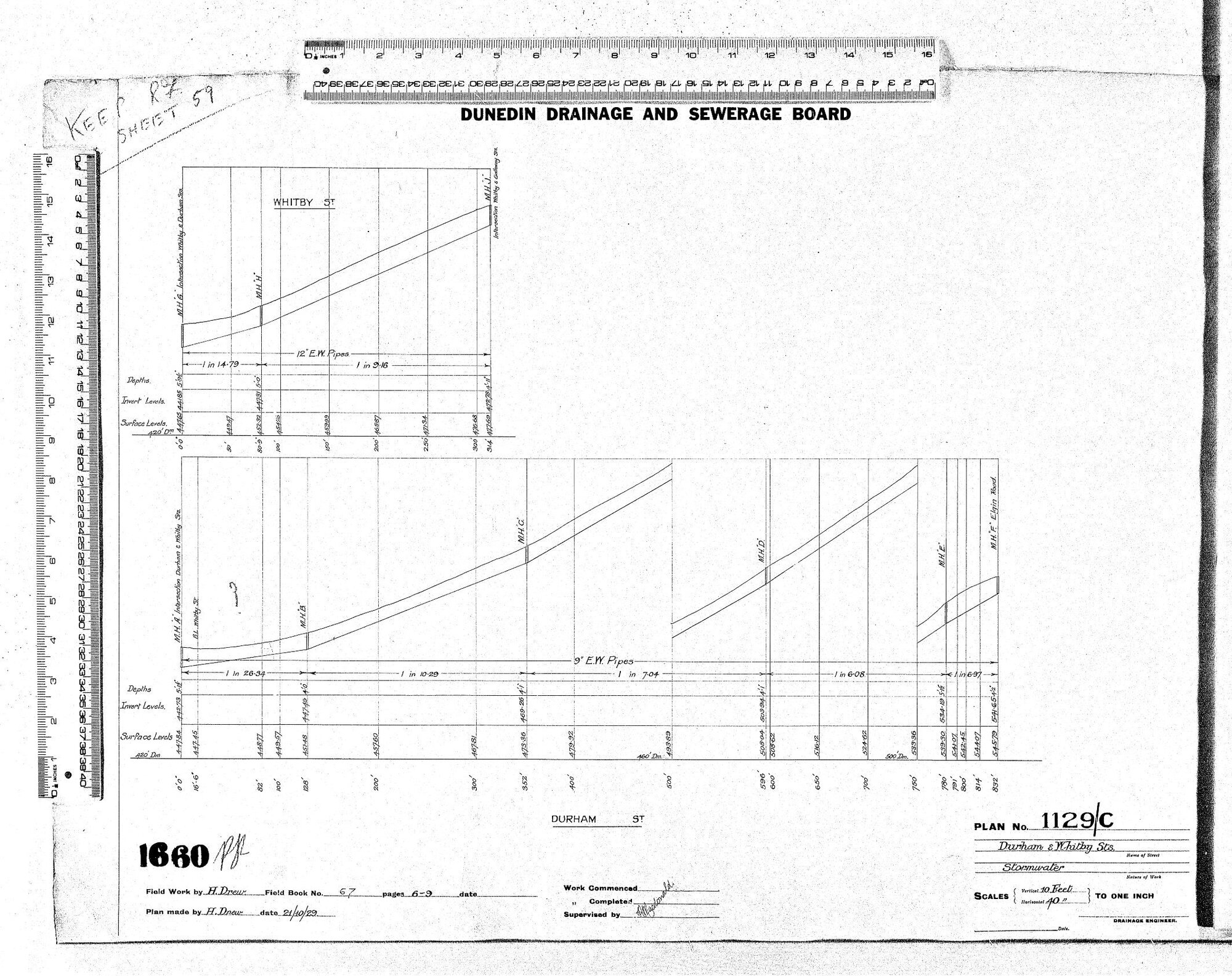 DURHAM &amp; WHITBY STS.   STORMWATER