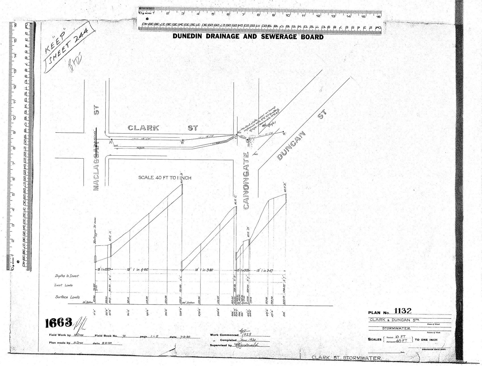 CLARK &amp; DUNCAN Ats.   STORMWATER