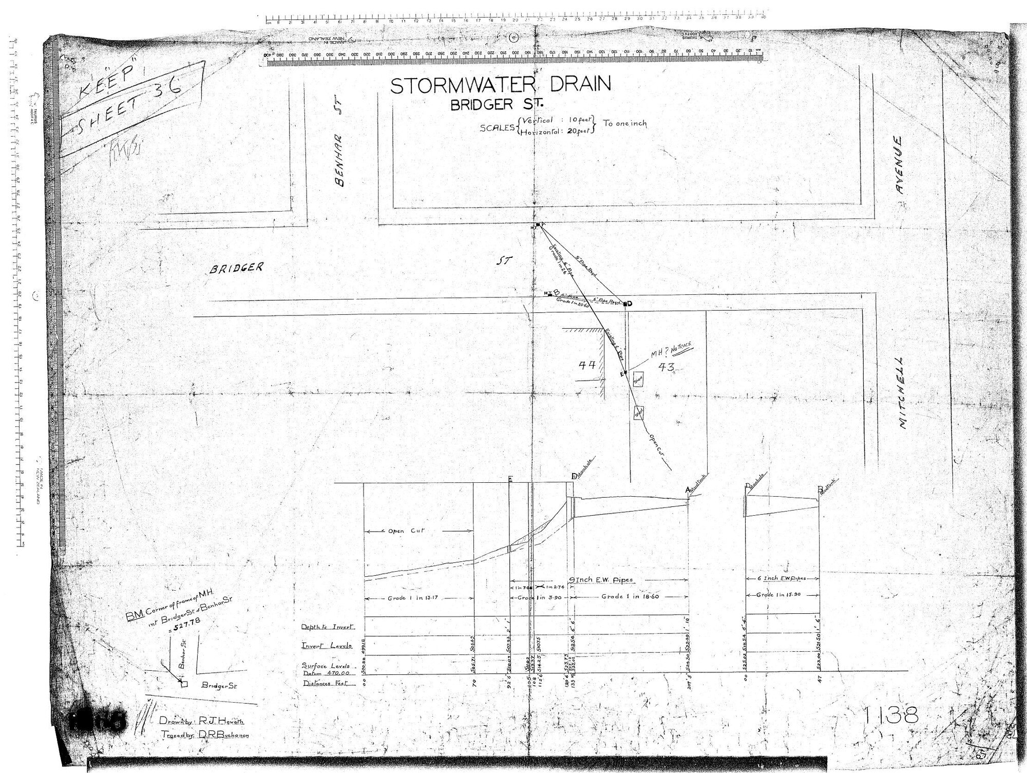 STORMWATER DRAIN BRIDGE ST.