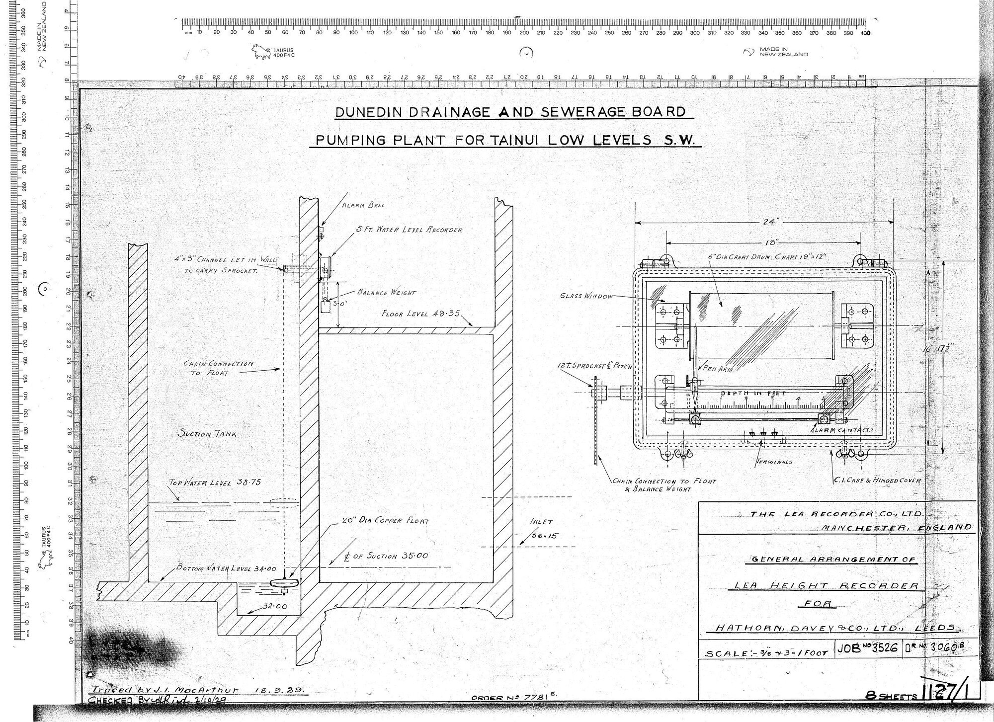 PUMPING PLANT FOR TAINUI LOW LEVELS  S.W.