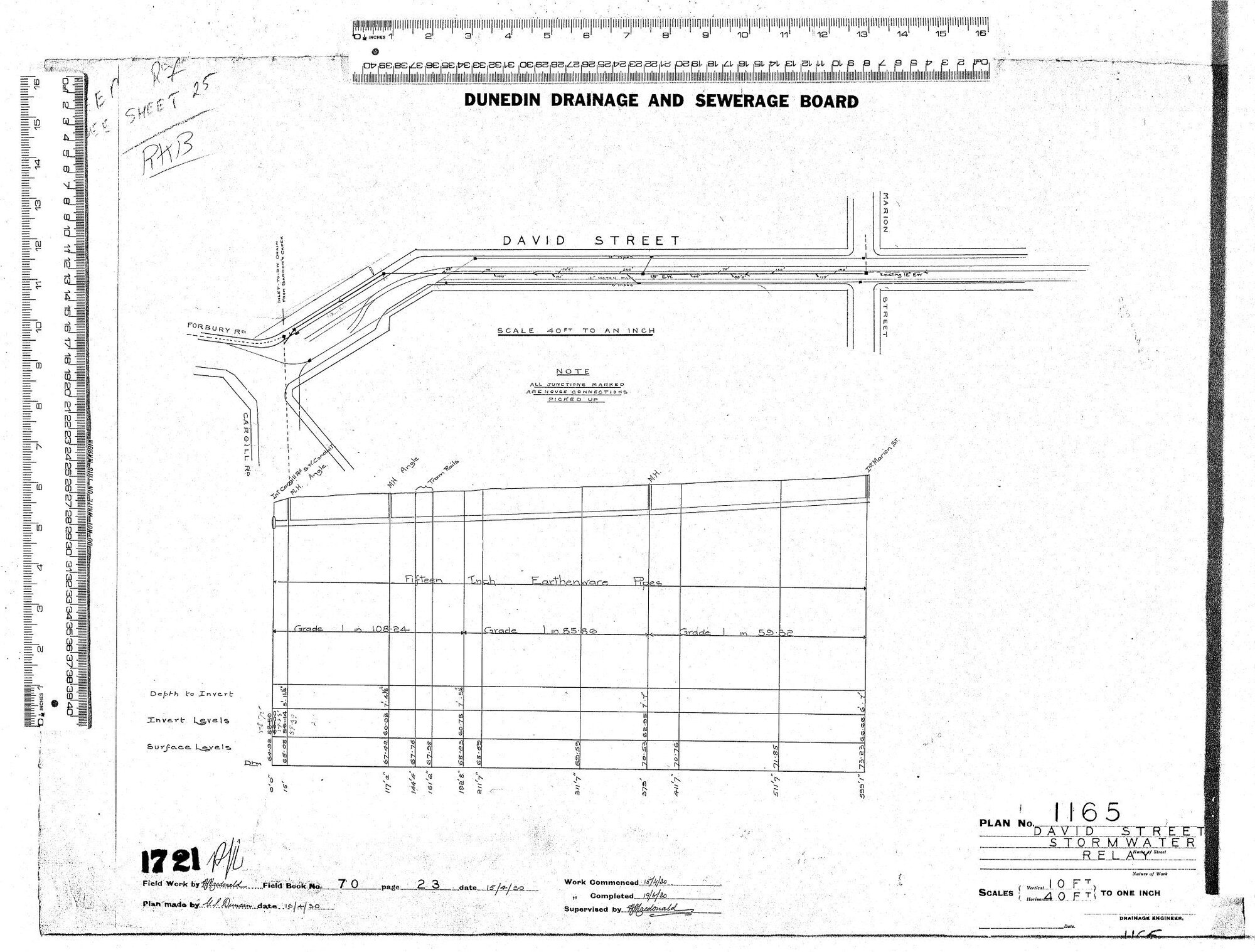 DAVID STREET STORMWATER RELAY