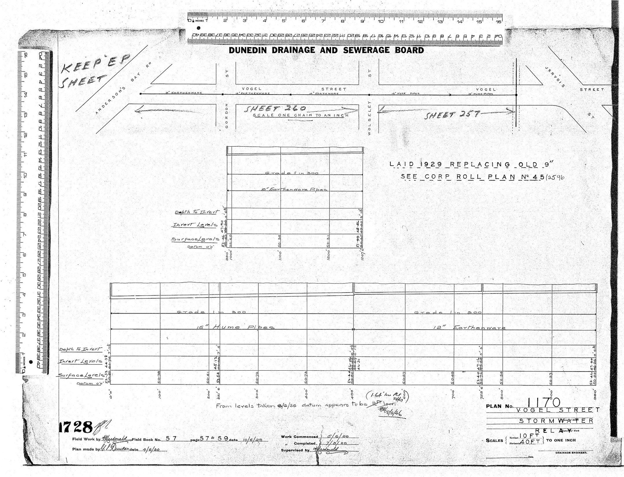 VOGEL STREET STORMWATER RELAY