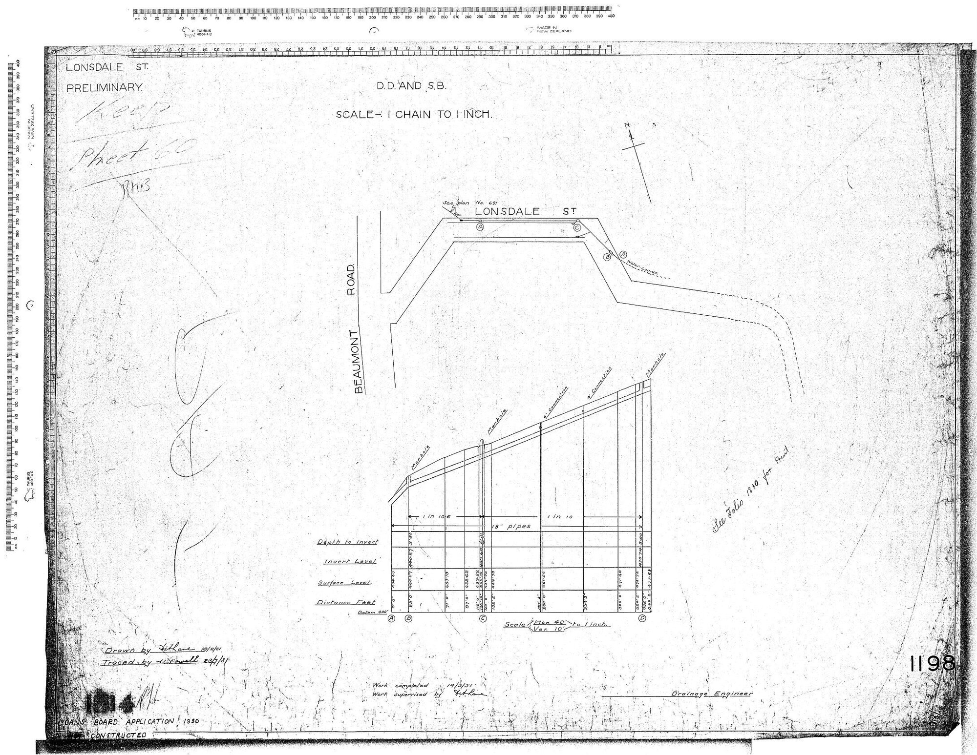 Lonsdale Street Stormwater Sewer
