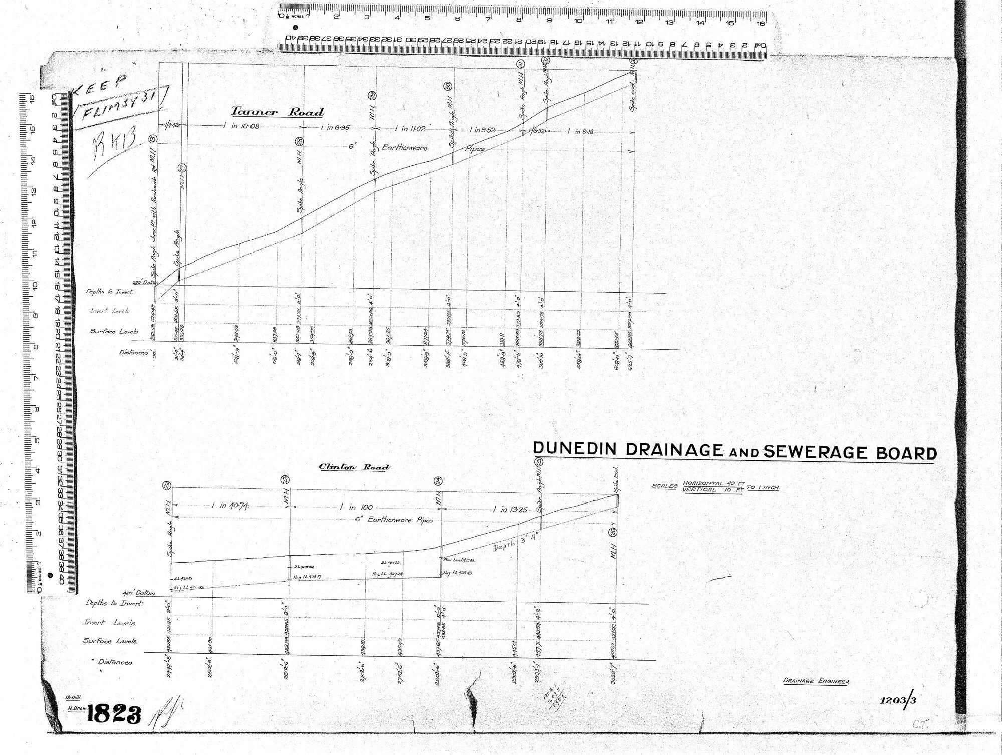TANNER ROAD   CLINTON ROAD