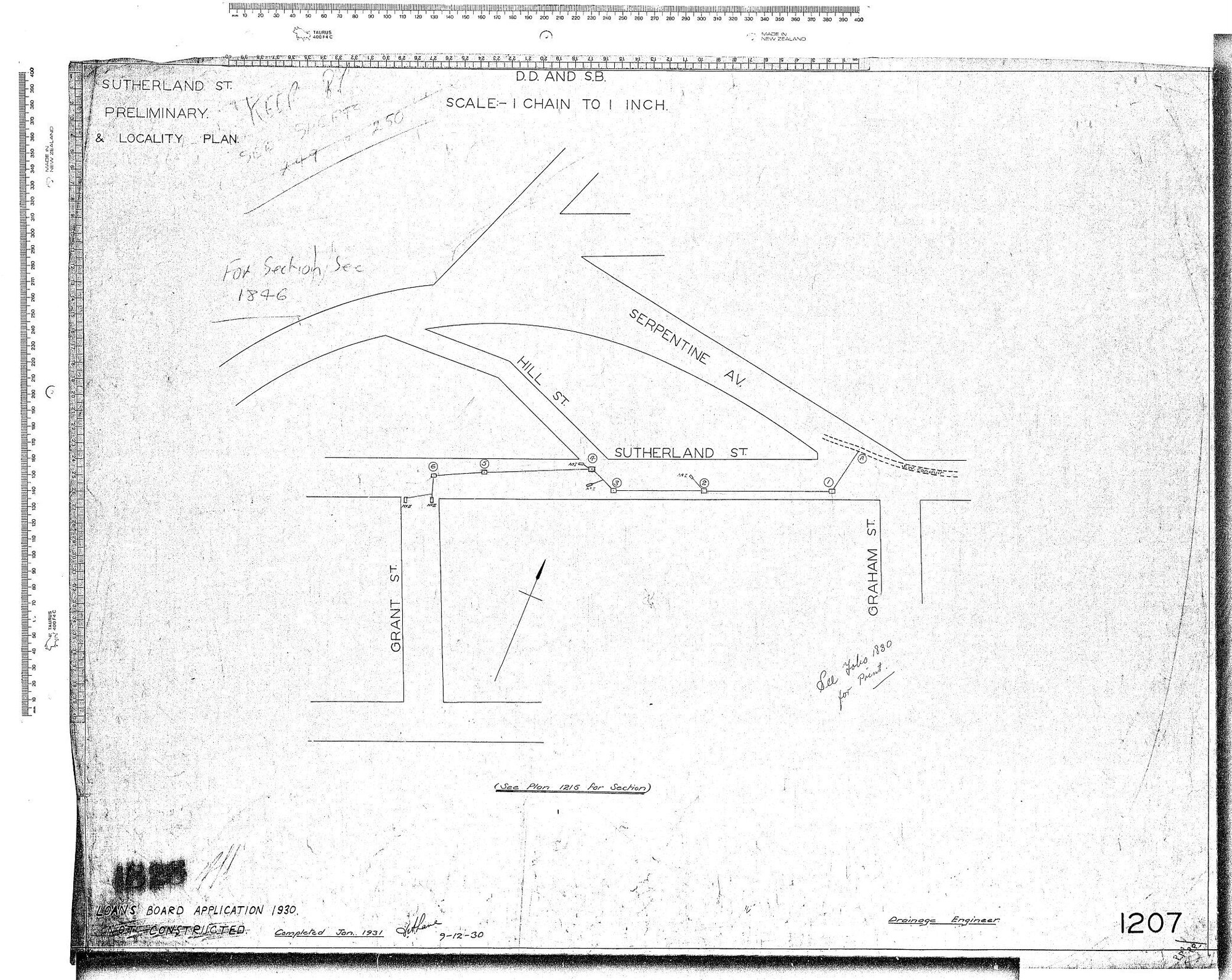 Sutherland Street Stormwater Sewer