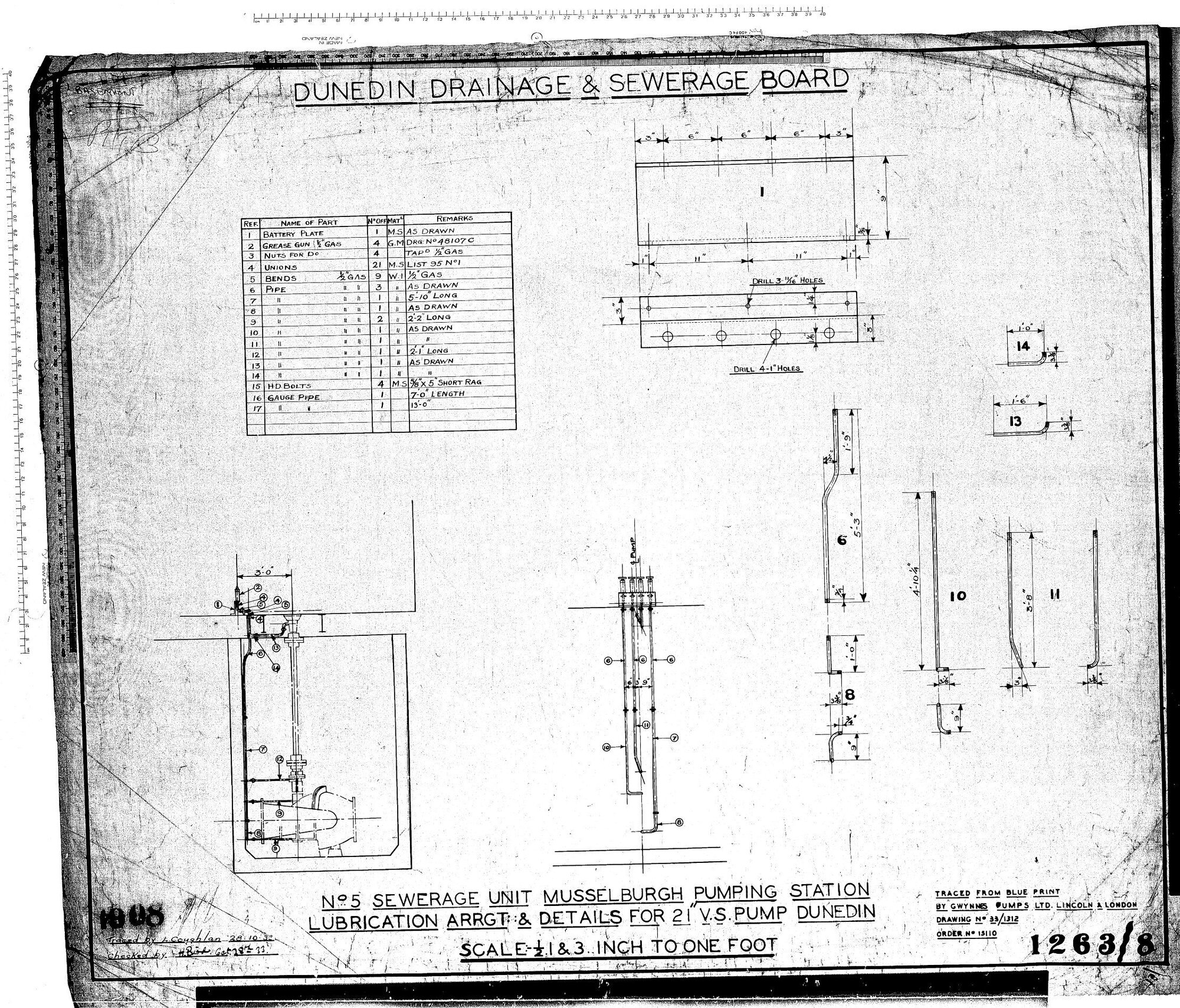 No.5 SEWERAGE UNIT MUSSELBURGH PUMPING STATION