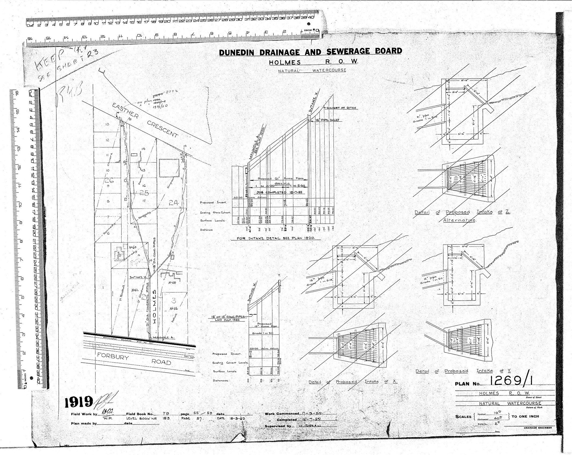 HOLMES R.O.W.  NATURAL WATERCOURSE