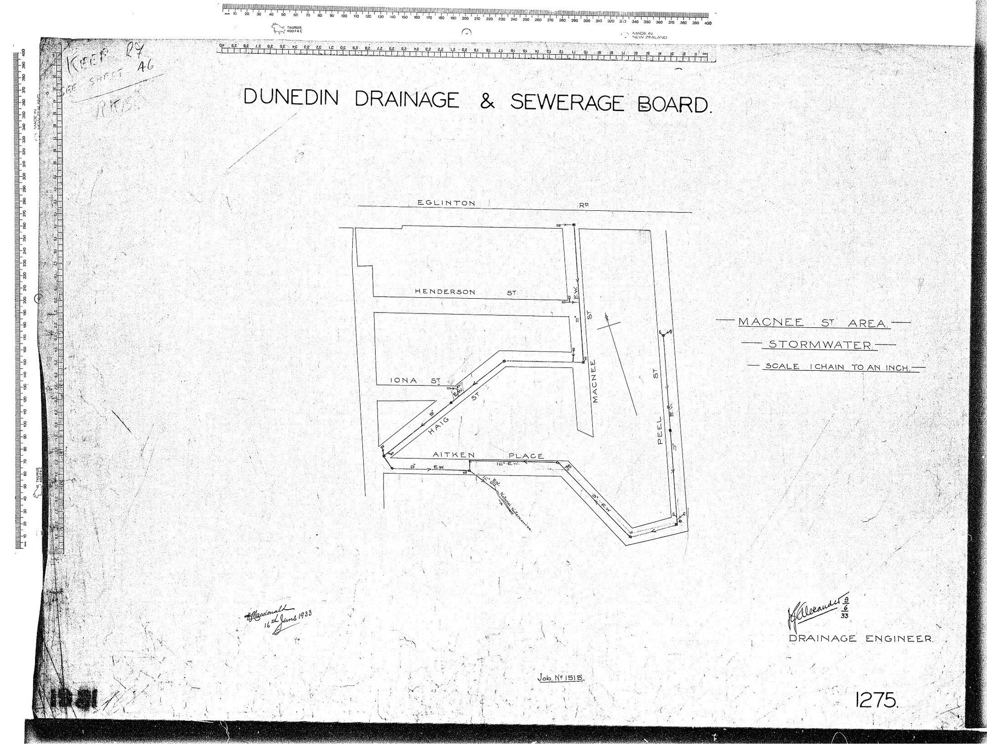 MACNEE ST AREA   STORMWATER