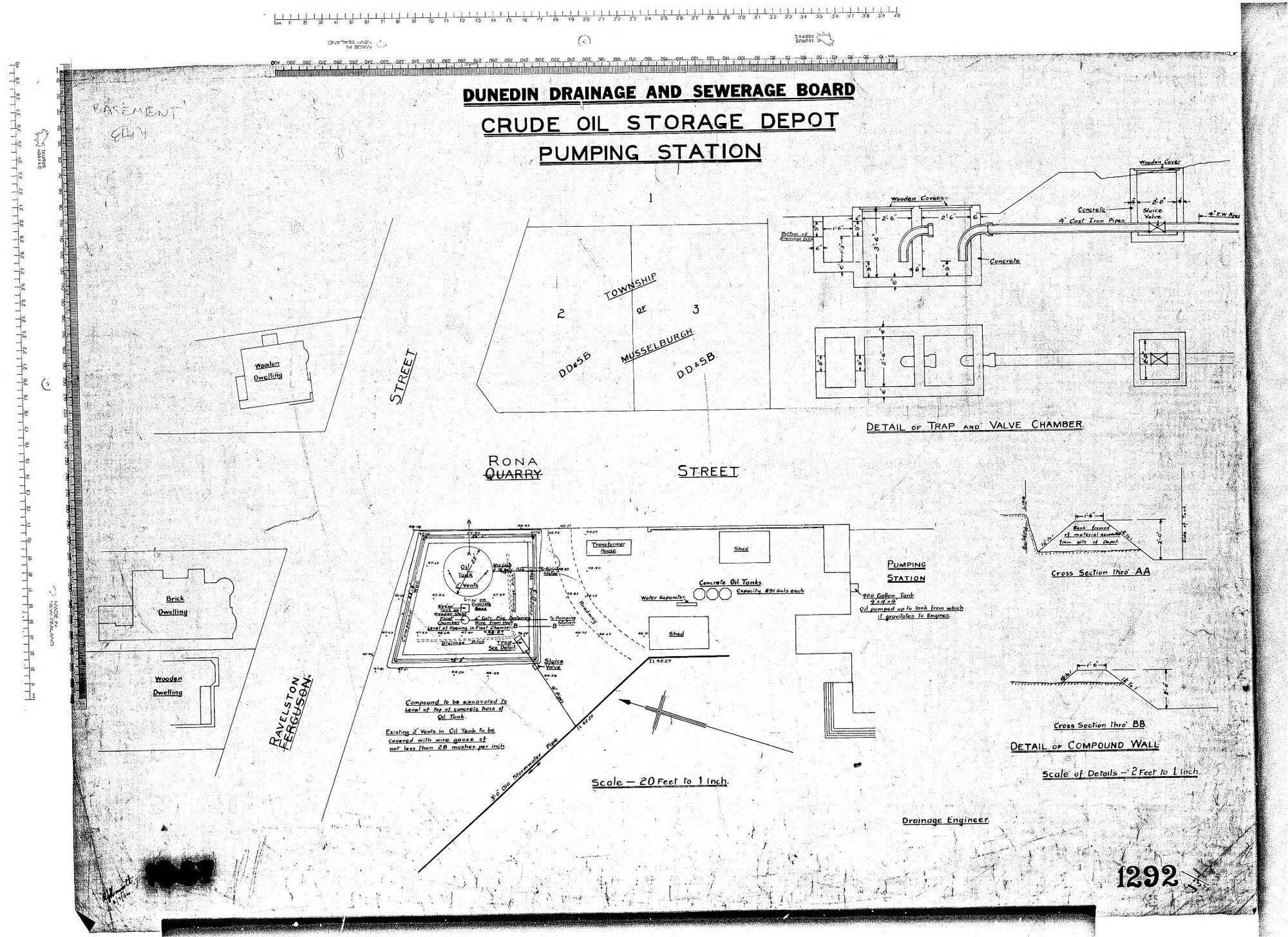 CRUDE OIL STORAGE DEPOT  PUMPING STATION