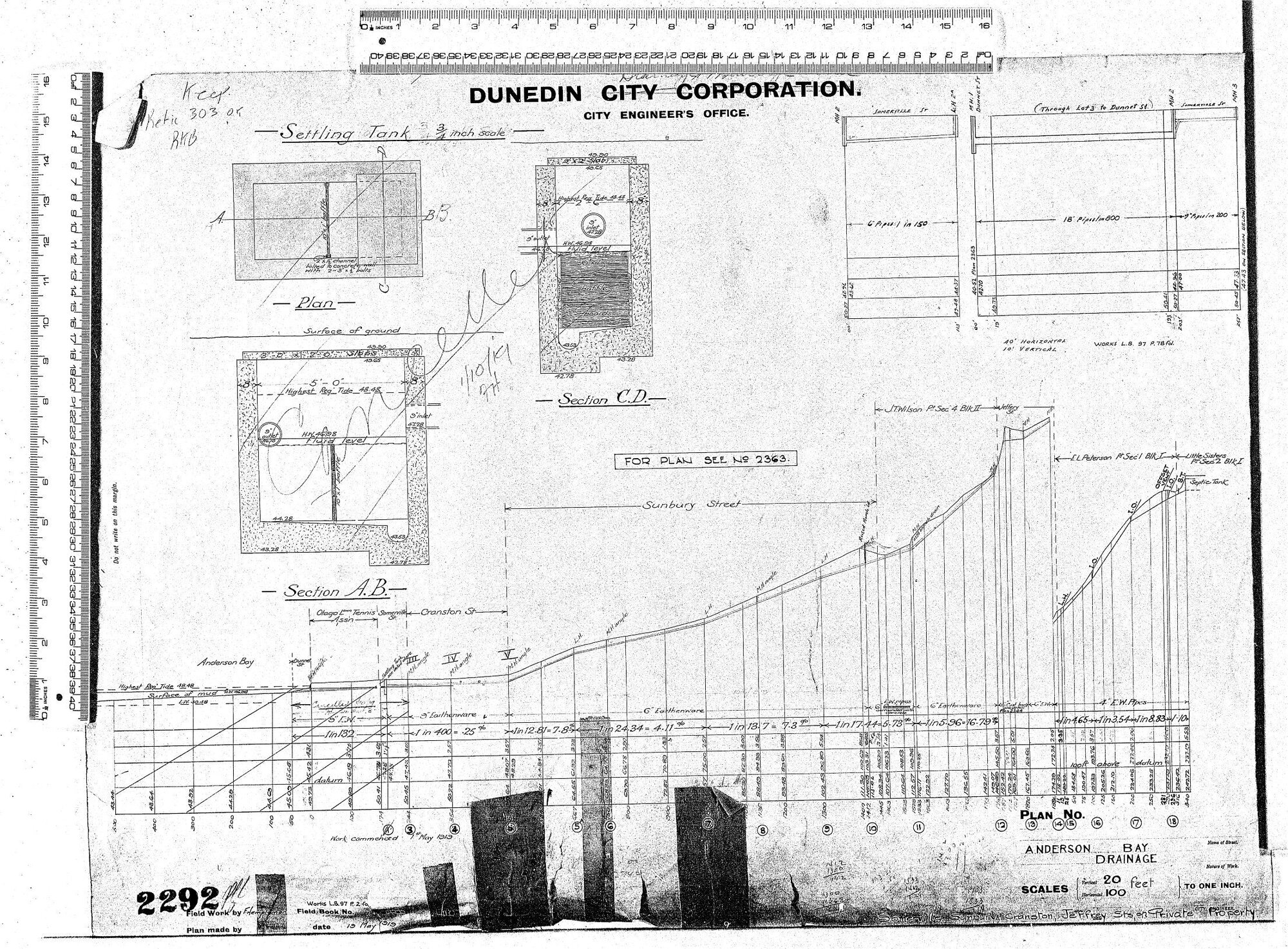 ANDERSON BAY DRAINAGE