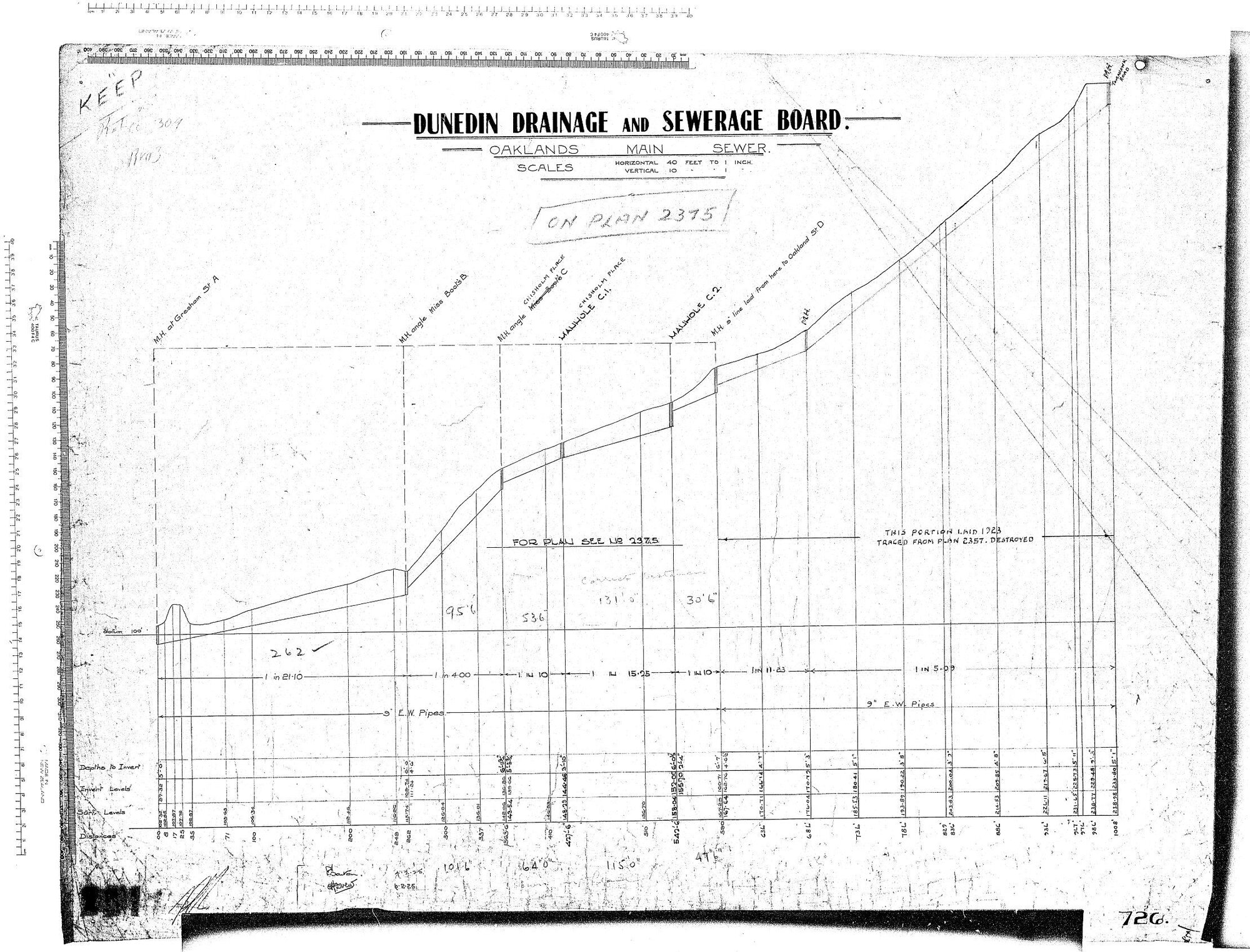 OAKLANDS MAIN SEWER