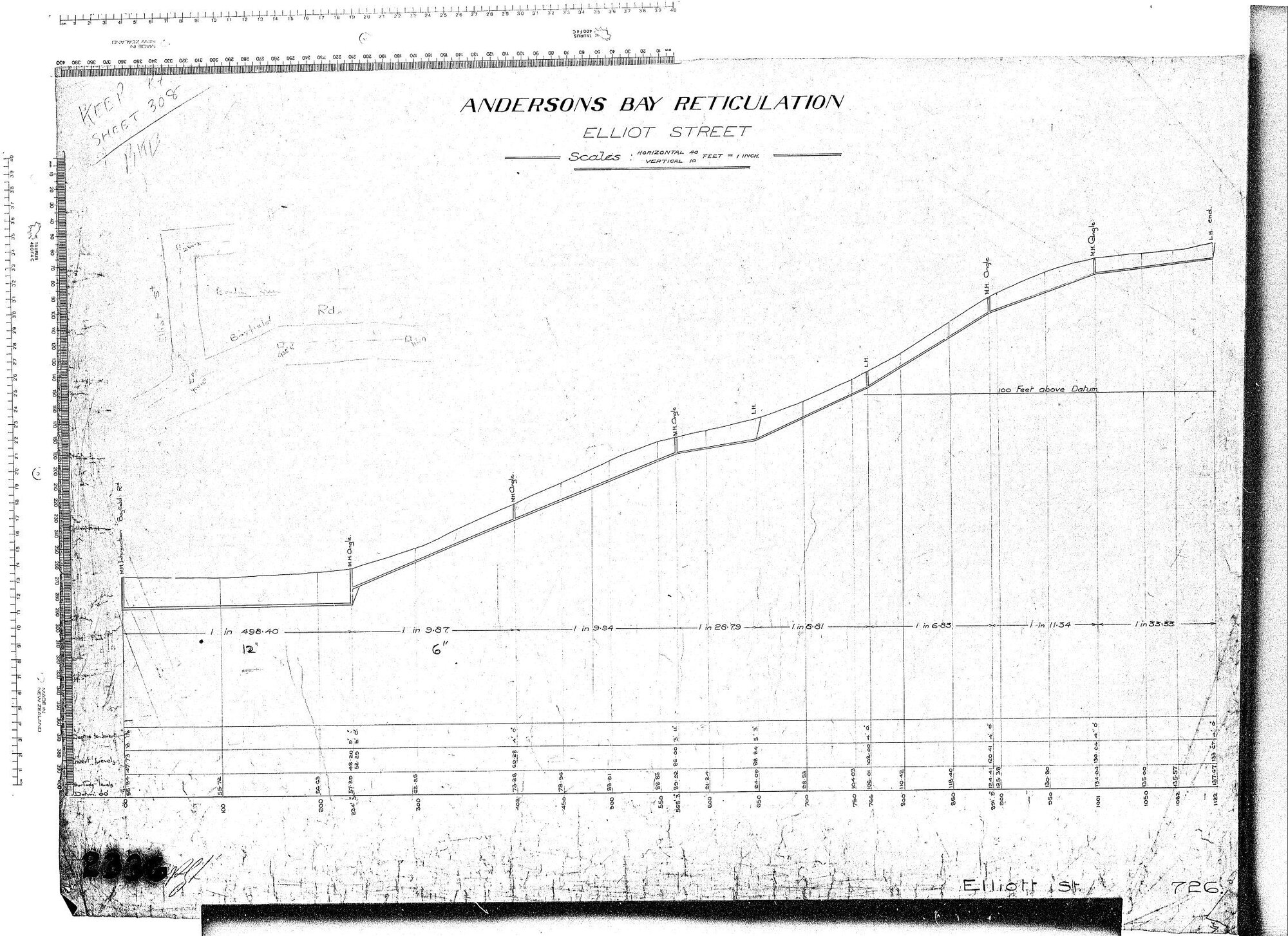 ANDERSONS BAY RETICULATION ELLIOT STREET