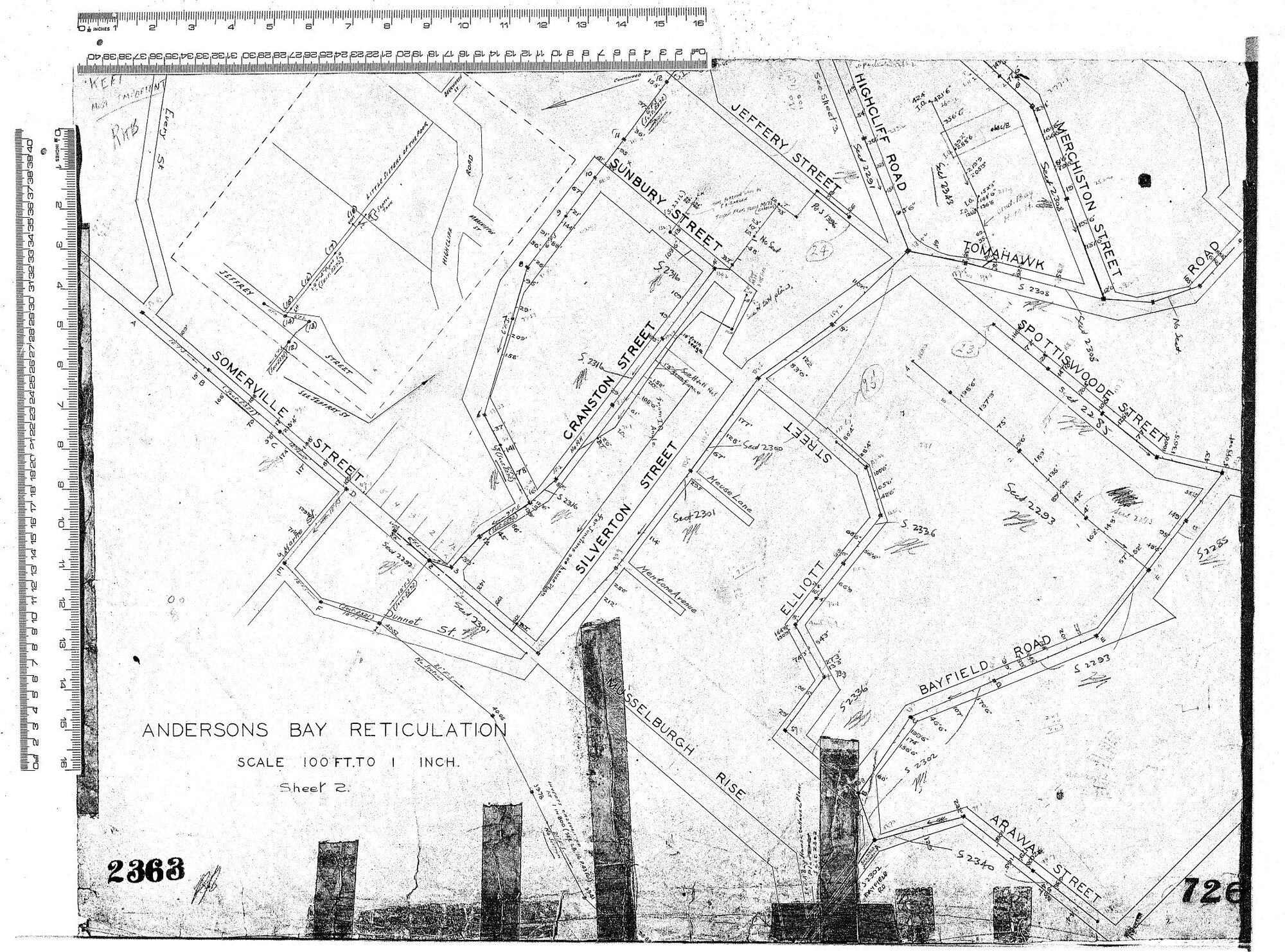 ANDERSONS BAY RETICULATION 