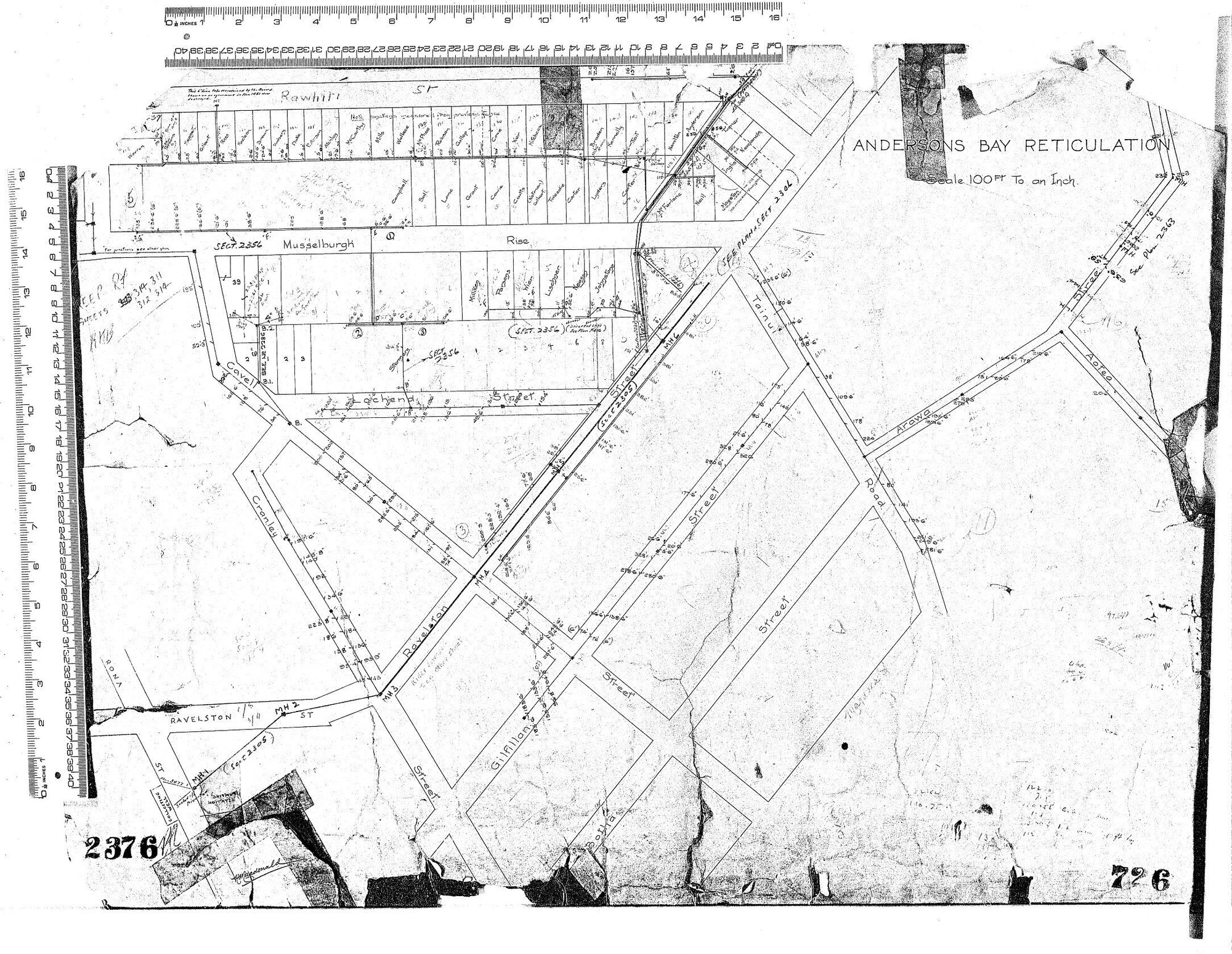ANDERSONS BAY RETICULATION 
