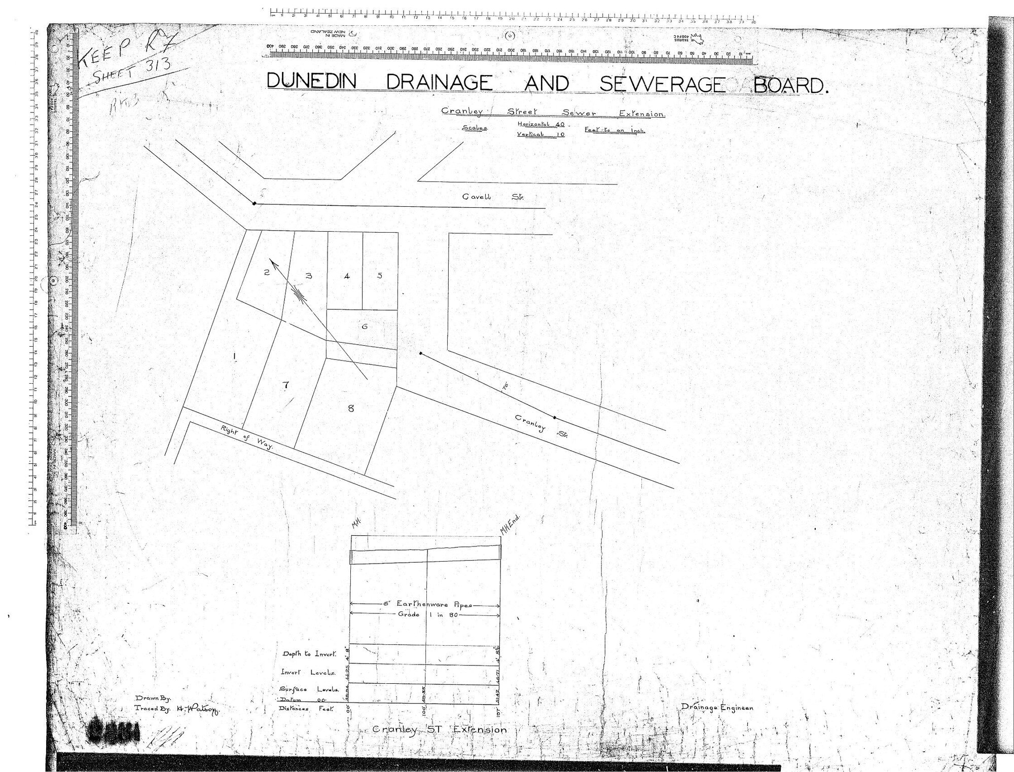 CRANLEY STREET SEWER EXTENSION