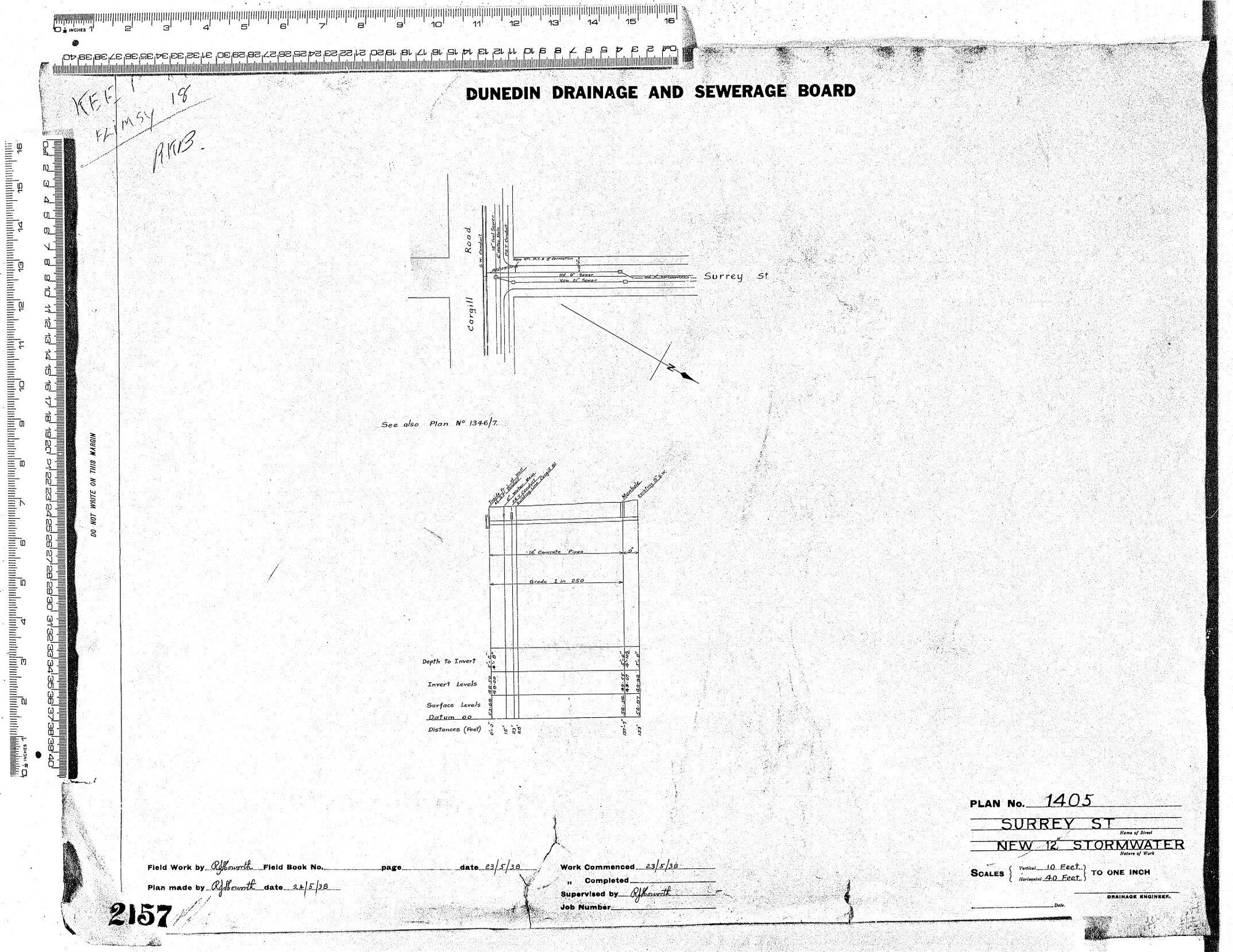 SURREY STREET NEW 12" STORMWATER