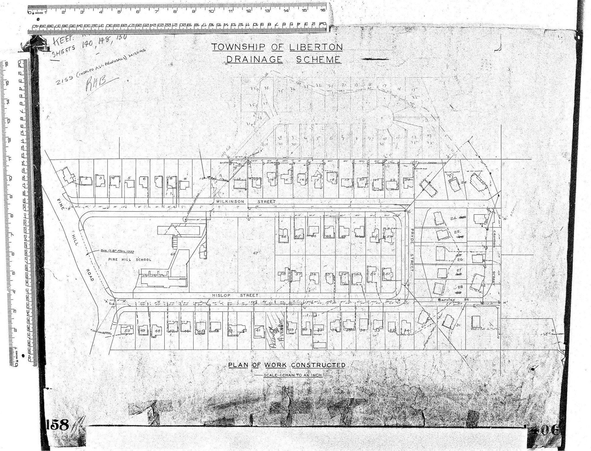 TOWNSHIP OF LIBERTON DRAINAGE SCHEME