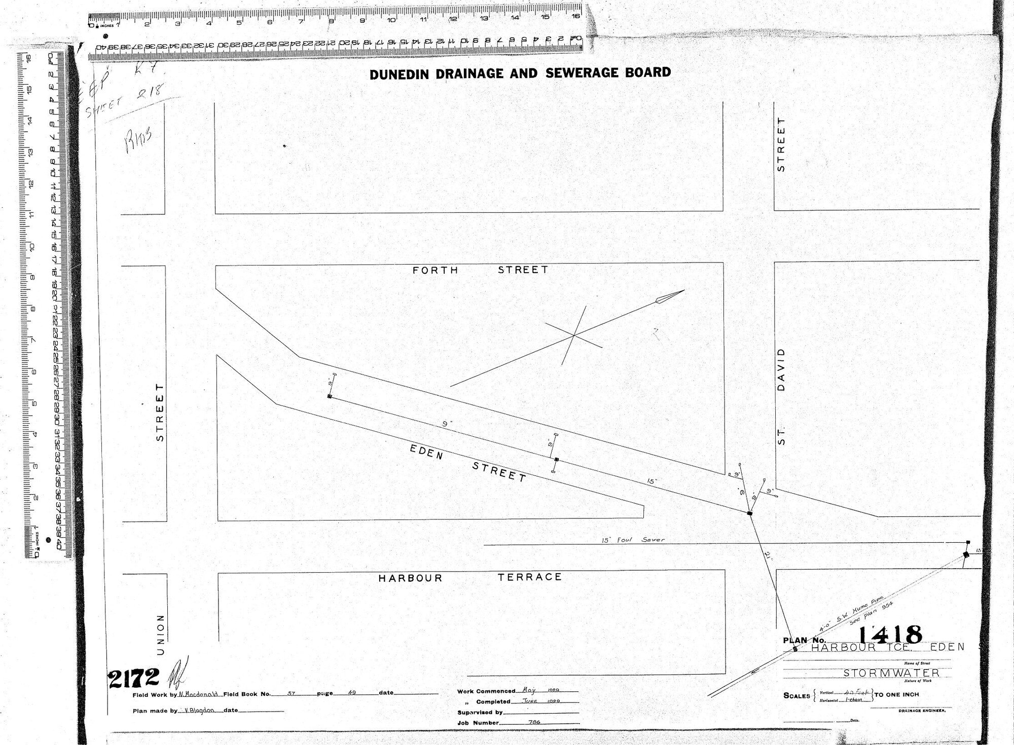 HARBOUR TERRACE EDEN STORMWATER