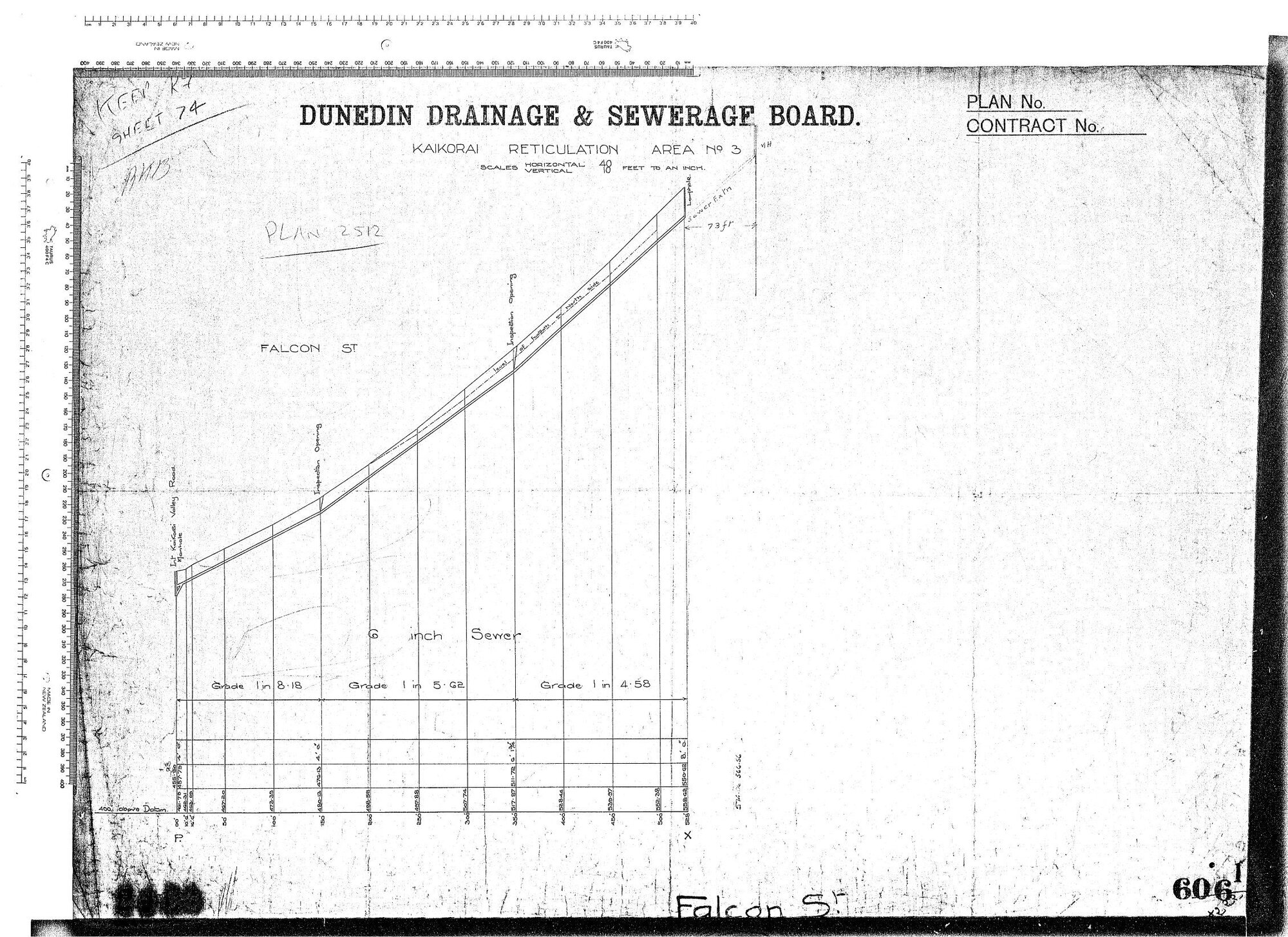 KAIKORAI RETICULATION AREA No.3 FALCON ST