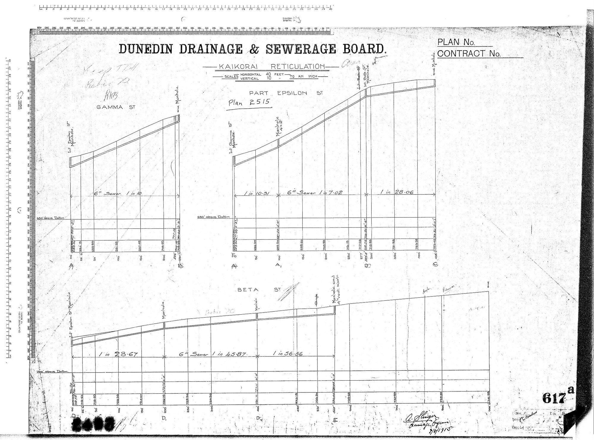 KAIKORAI RETICULATION AREA No.5 PART EPSILON ST