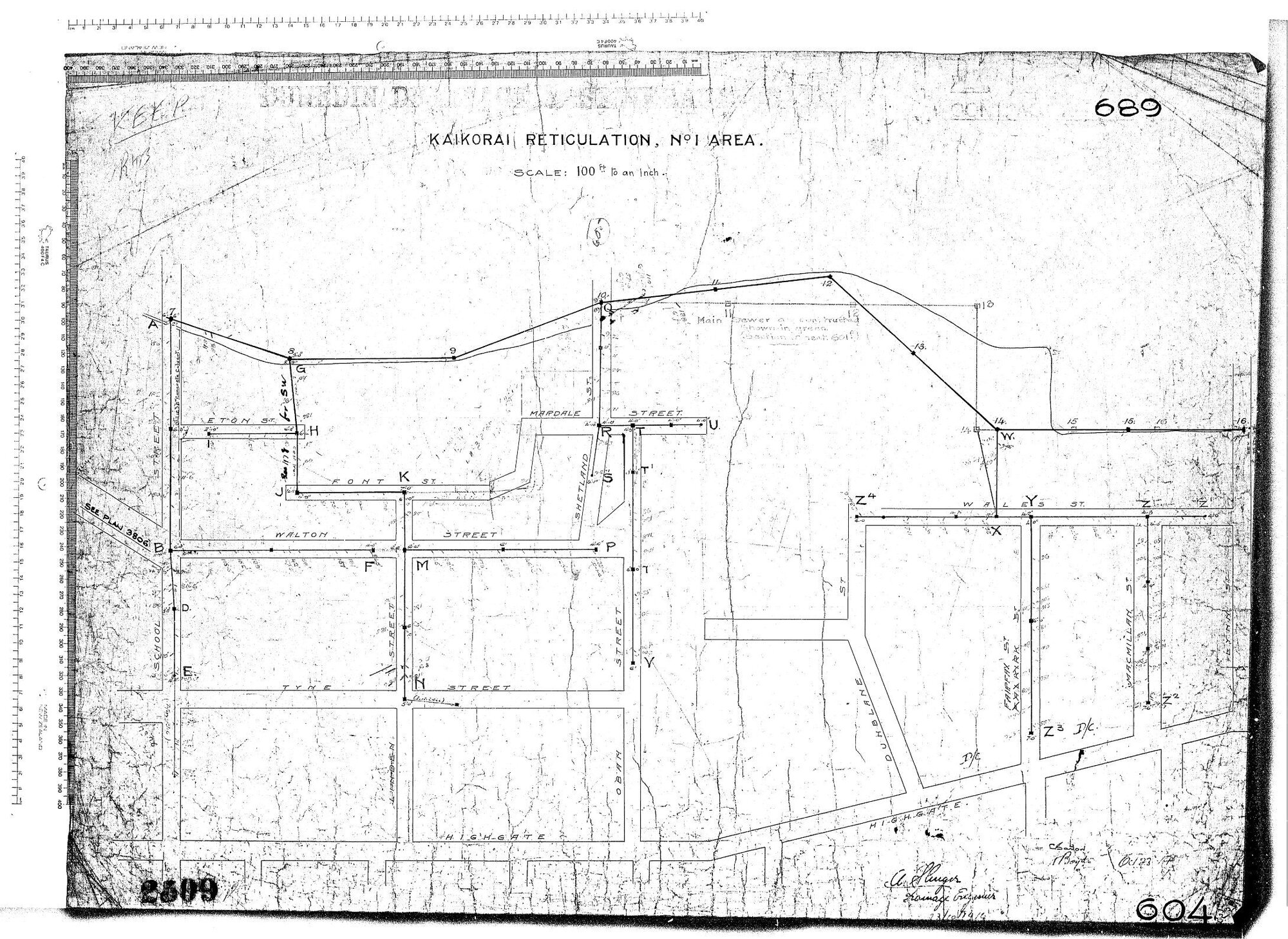 KAIKORAI RETICULATION AREA No.1