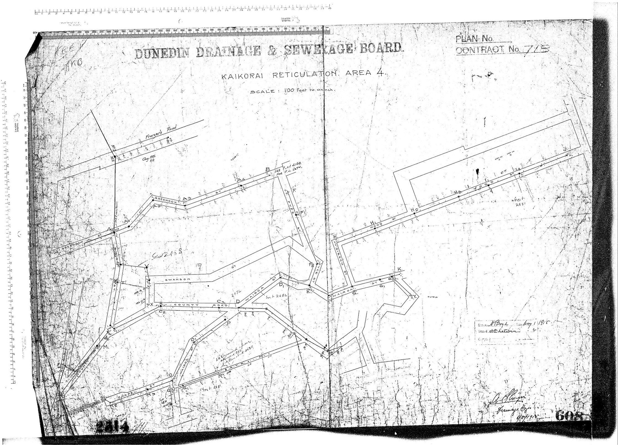KAIKORAI RETICULATION AREA No.4