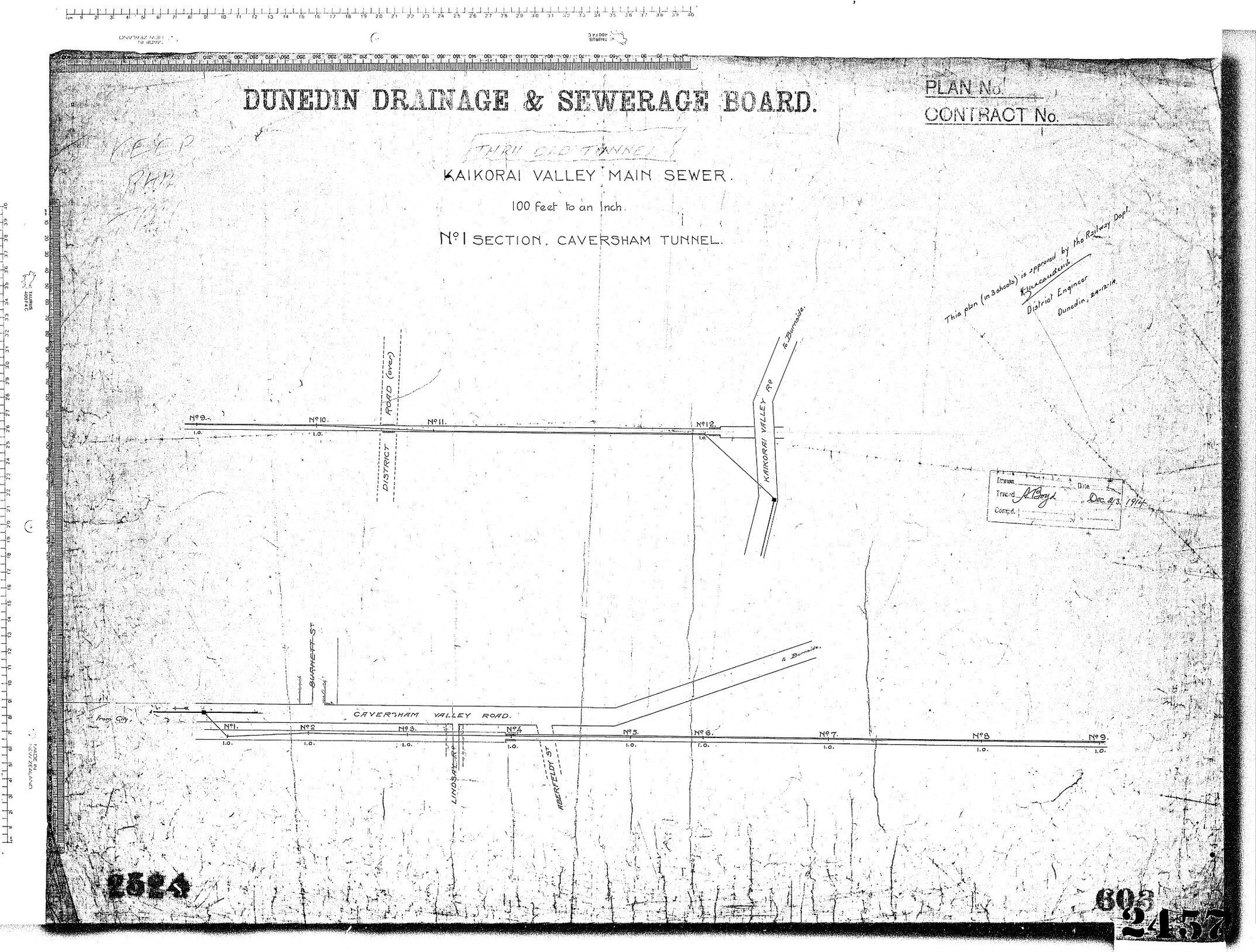 KAIKORAI VALLEY MAIN SEWER