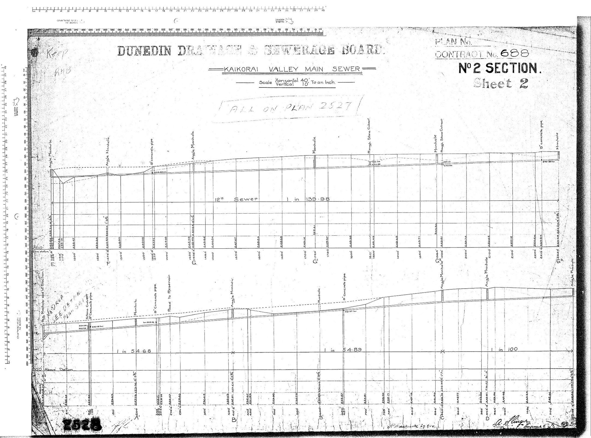 KAIKORAI VALLEY MAIN SEWER