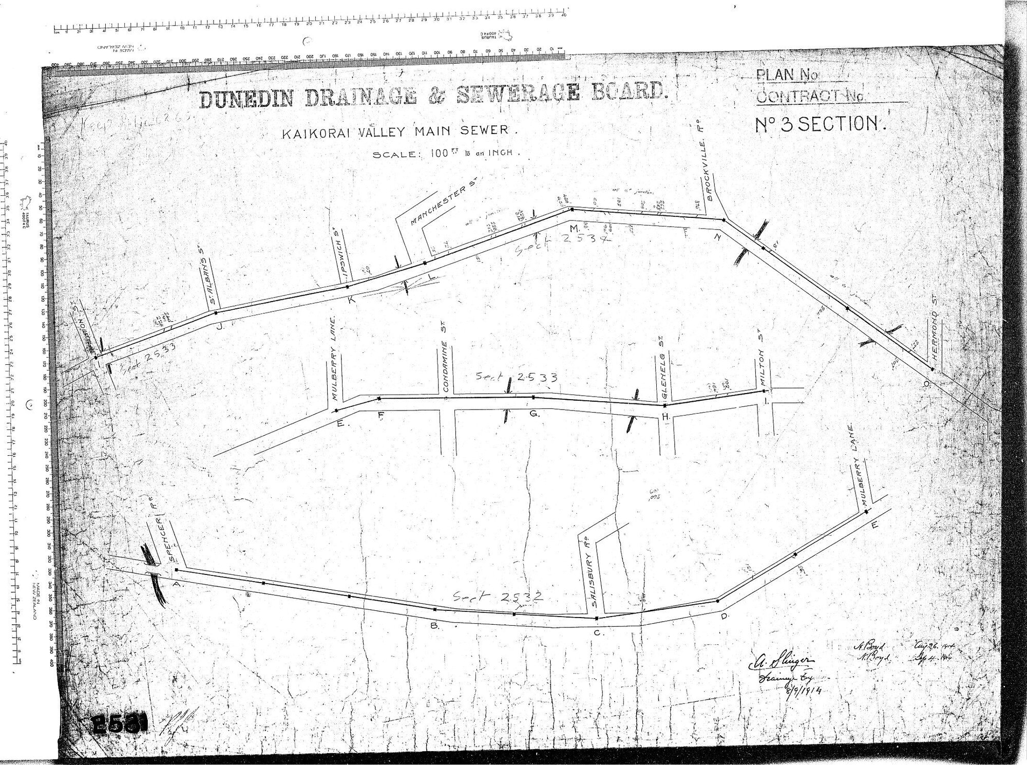 KAIKORAI VALLEY MAIN SEWER