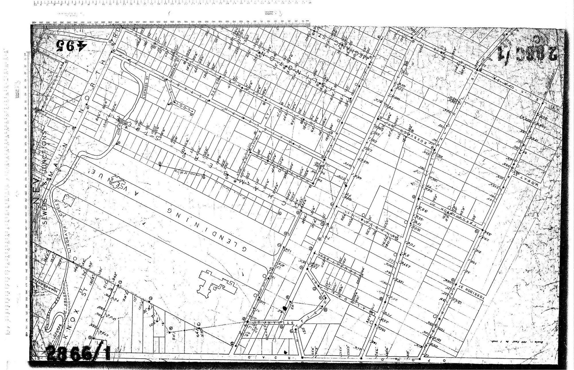 NORTH EAST VALLEY SEWERS AND JUNCTIONS