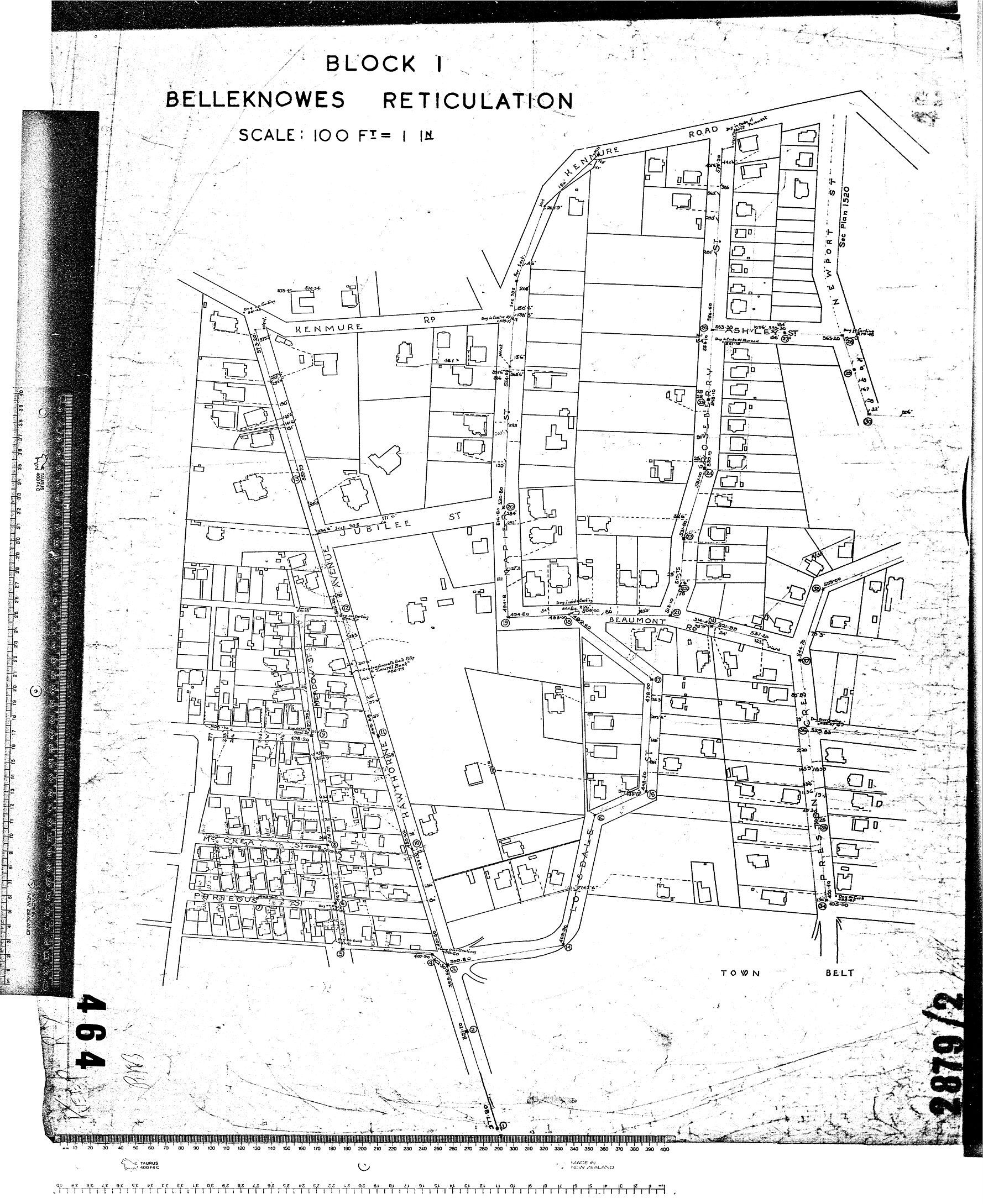 BLOCK 1 BELLEKNOWES RETICULATION