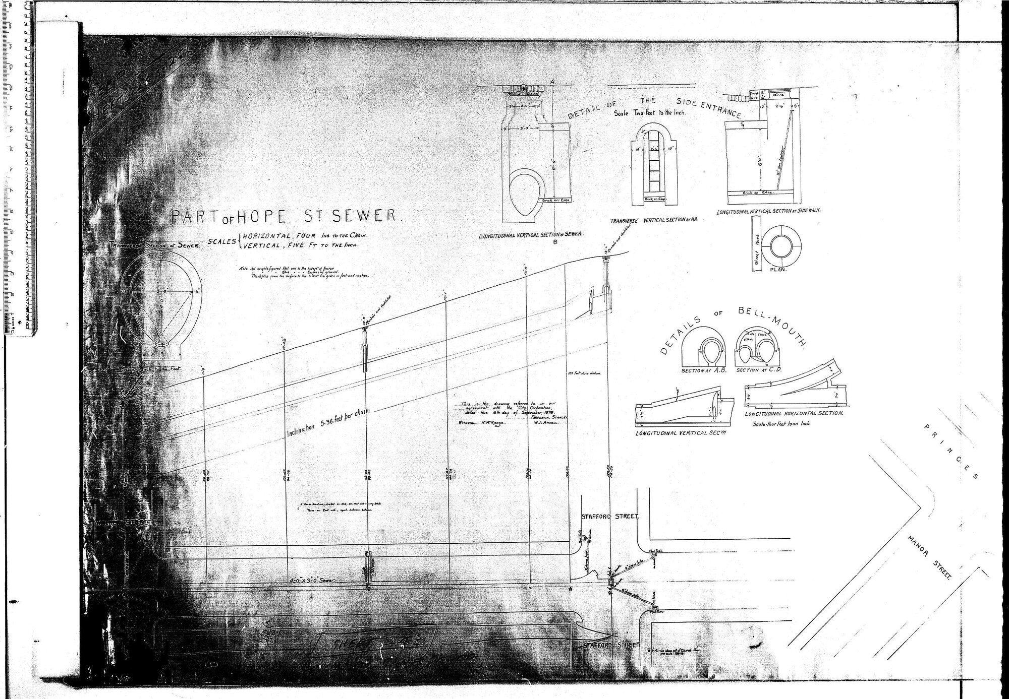 PART OF HOPE STREET SEWER