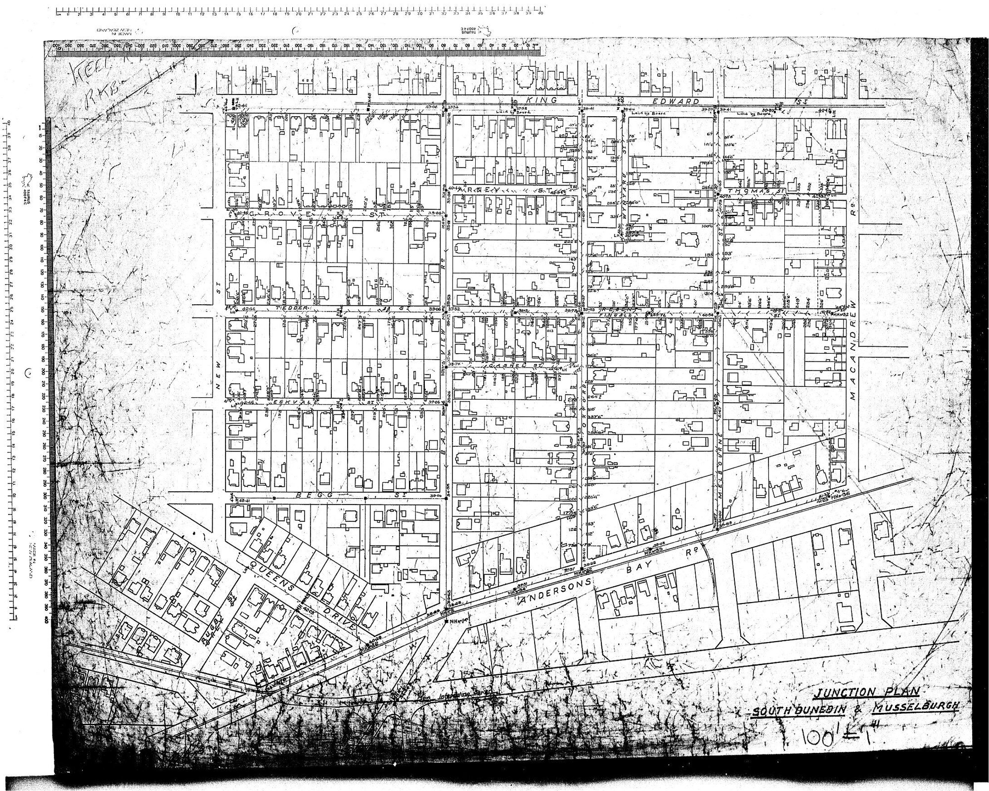 JUNCTION PLAN SOUTH DUNEDIN &amp; MUSSELBURGH
