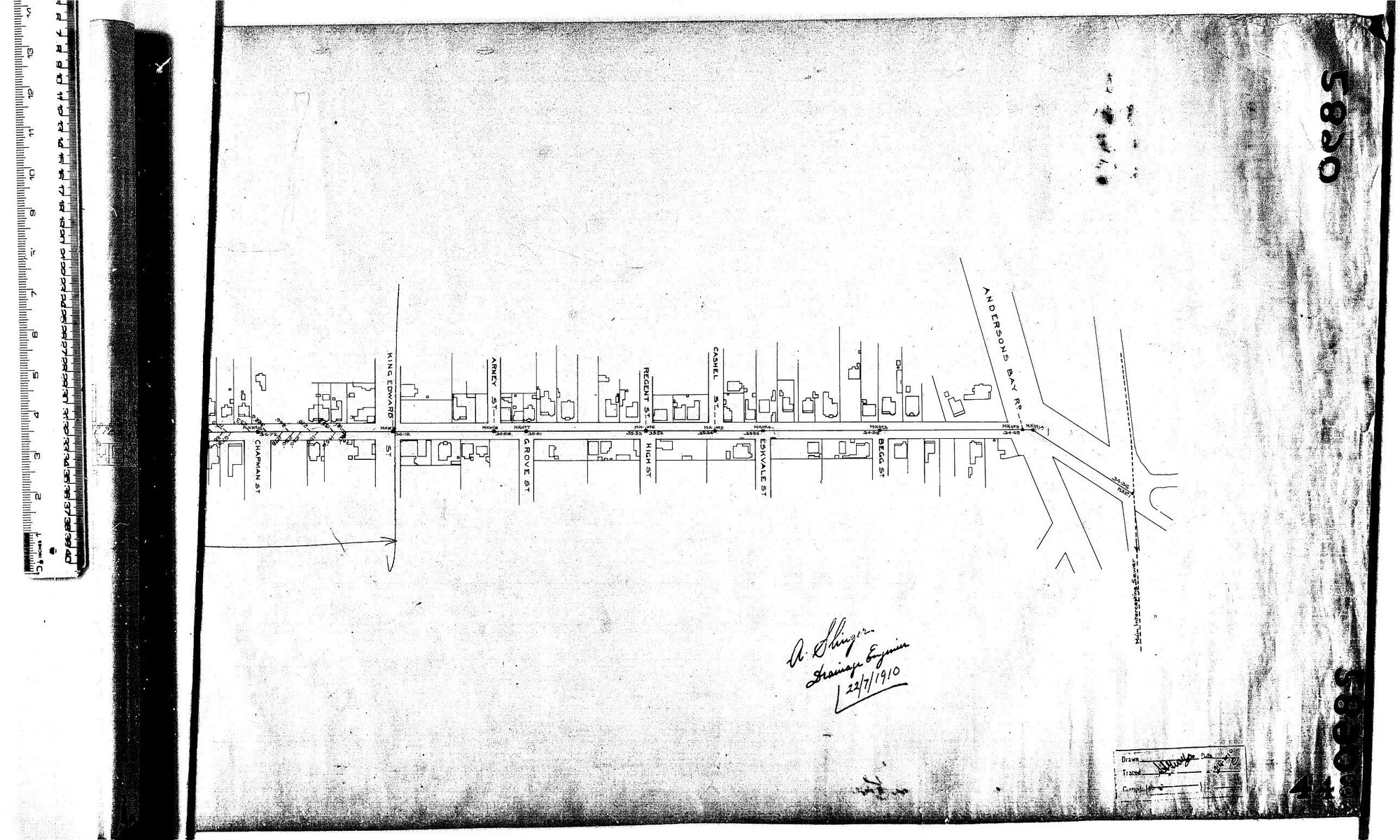 FROM BAY VIEW ROAD TO MACANDREW ROAD