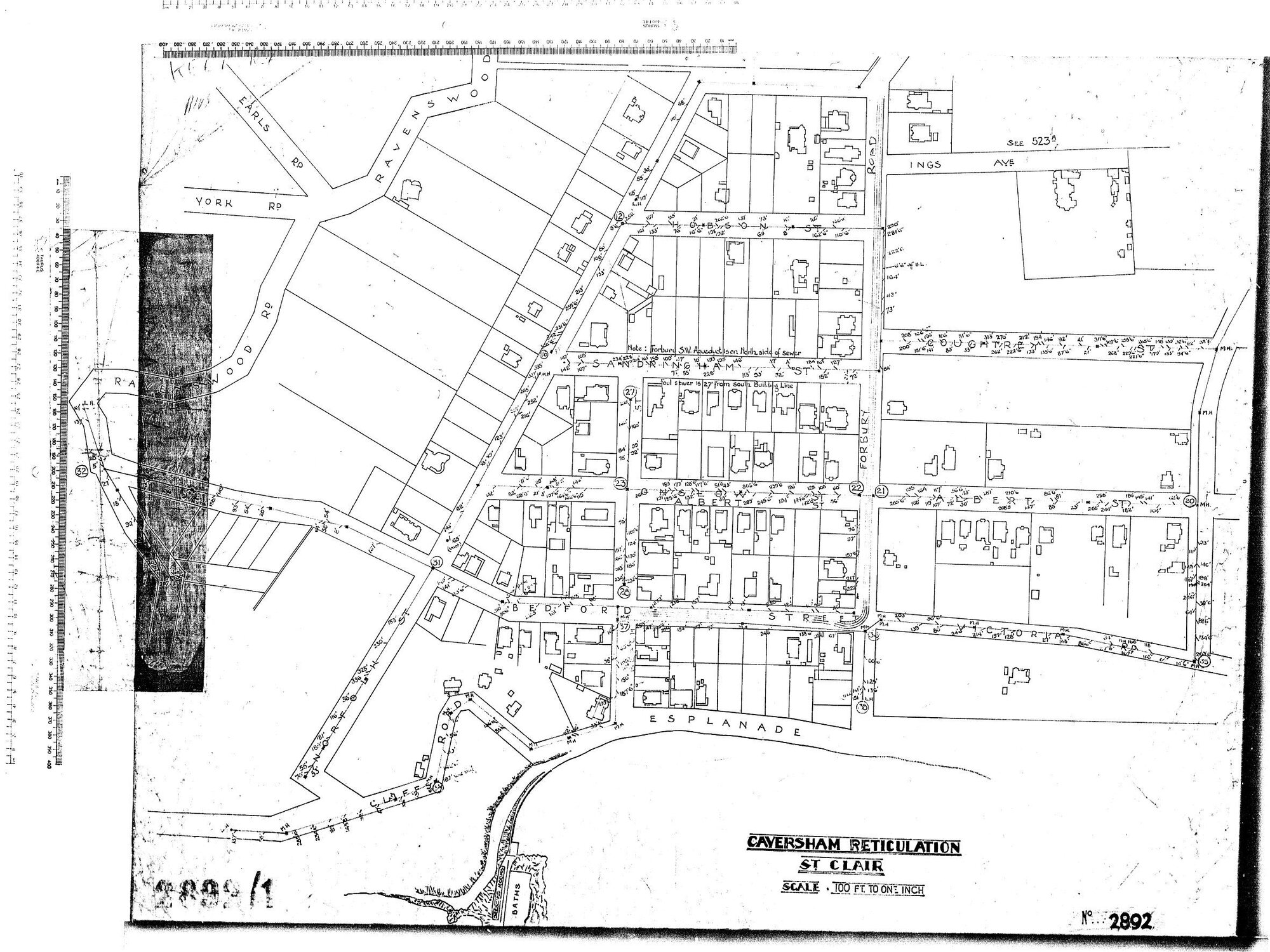 CAVERSHAM  RETICULATION ST CLAIR