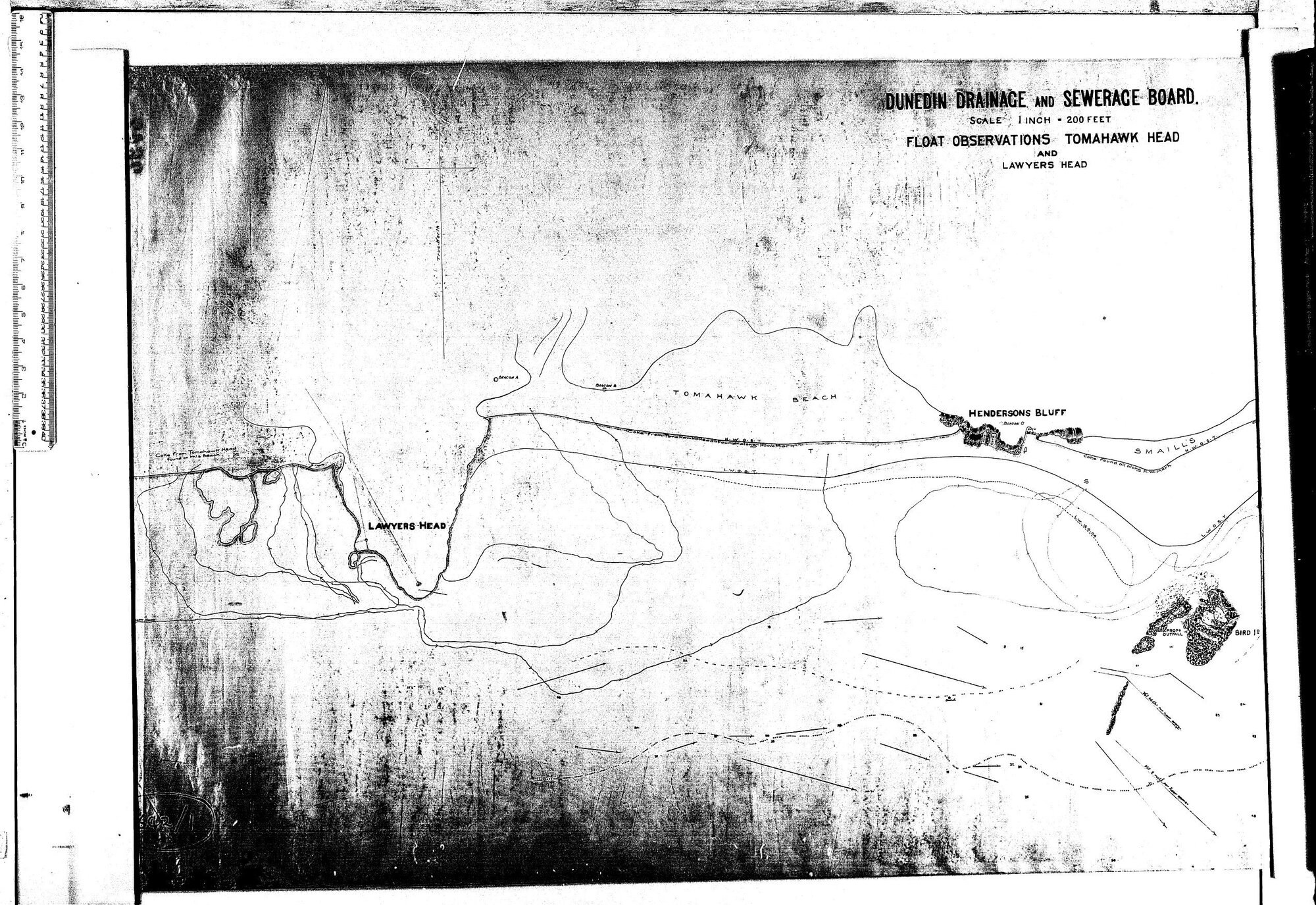 FLOAT OBSERVATIONS - TOMAHAWK HEAD AND LAWYERS HEAD